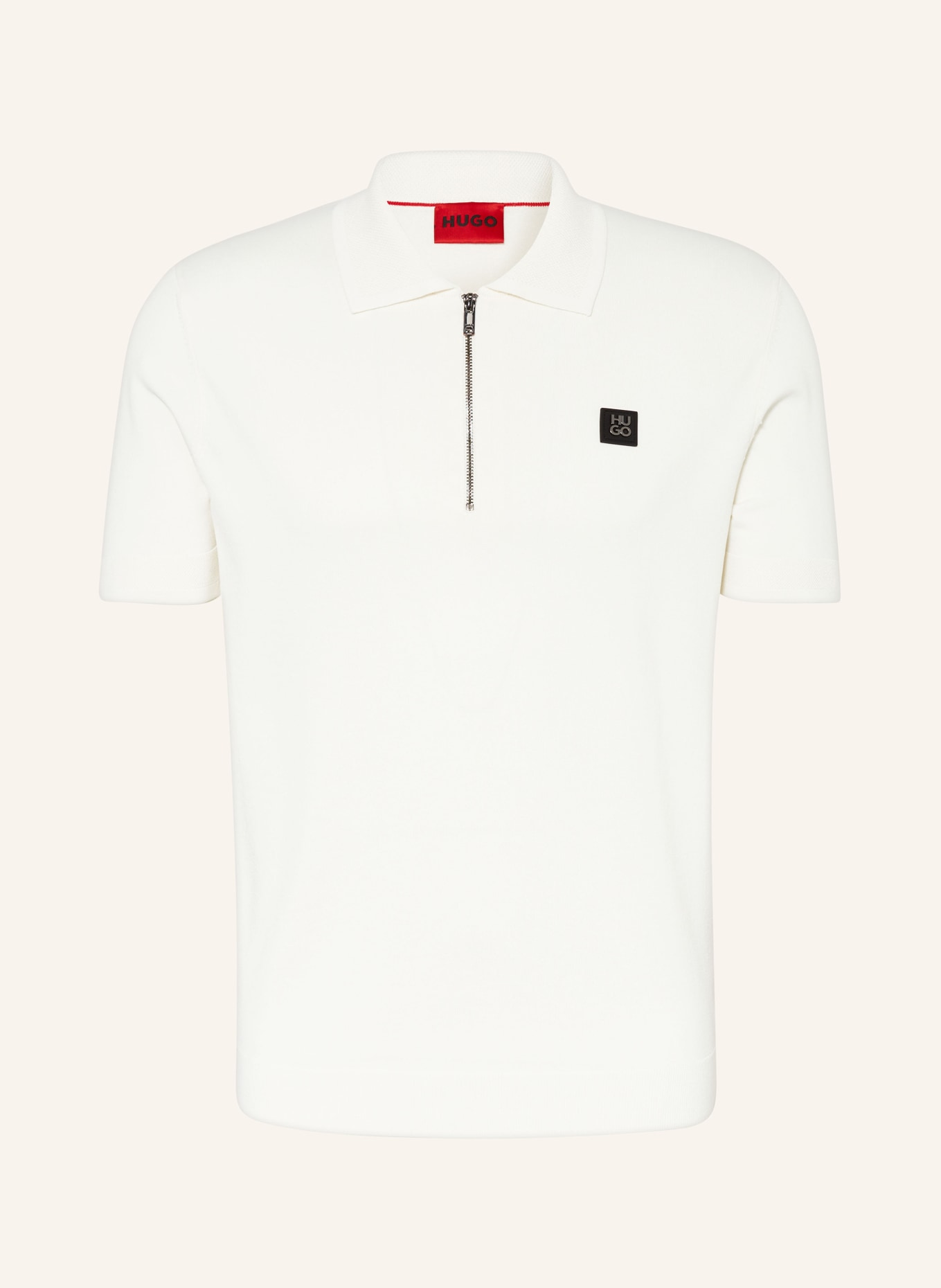 HUGO Jersey-Poloshirt SAYFONG, Farbe: WEISS (Bild 1)