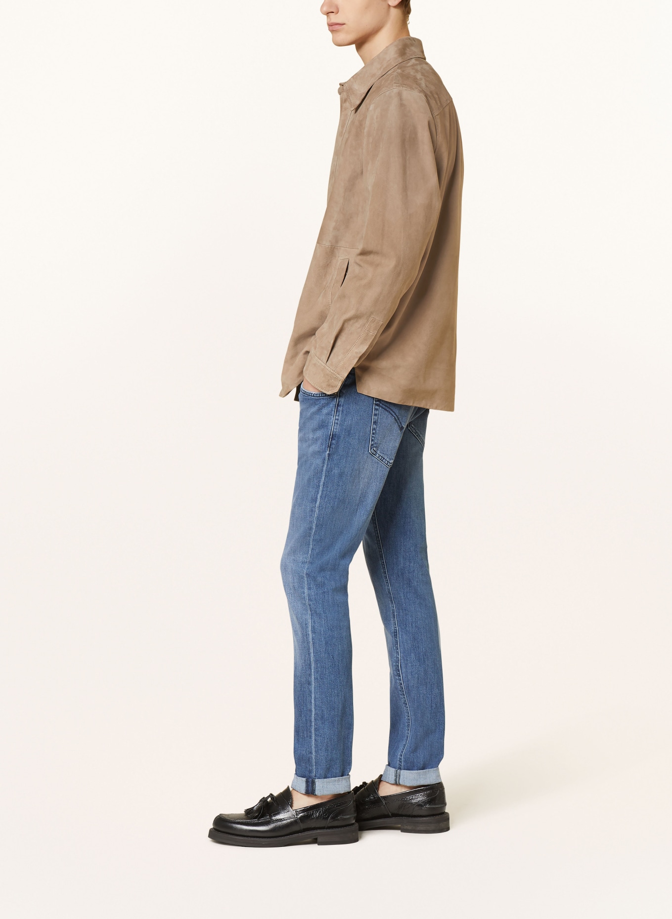 Dondup Jeans RICHIE Skinny Fit, Farbe: 800 MID BLUE (Bild 4)