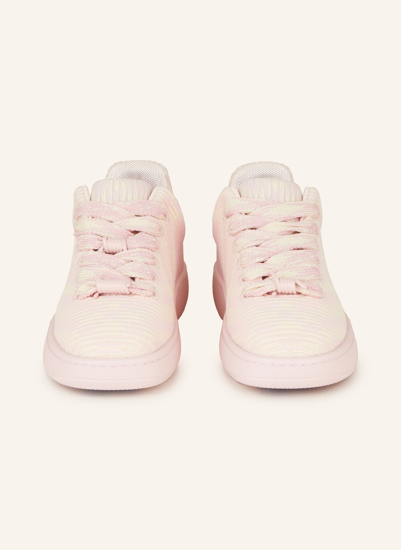 BURBERRY Sneakers, Color: LIGHT PINK/ LIGHT YELLOW (Image 3)