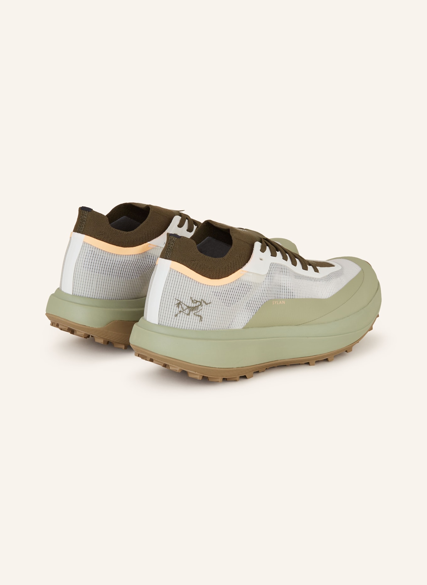 ARC'TERYX Trekking shoes SYLAN, Color: KHAKI/ LIGHT GREEN/ WHITE (Image 2)