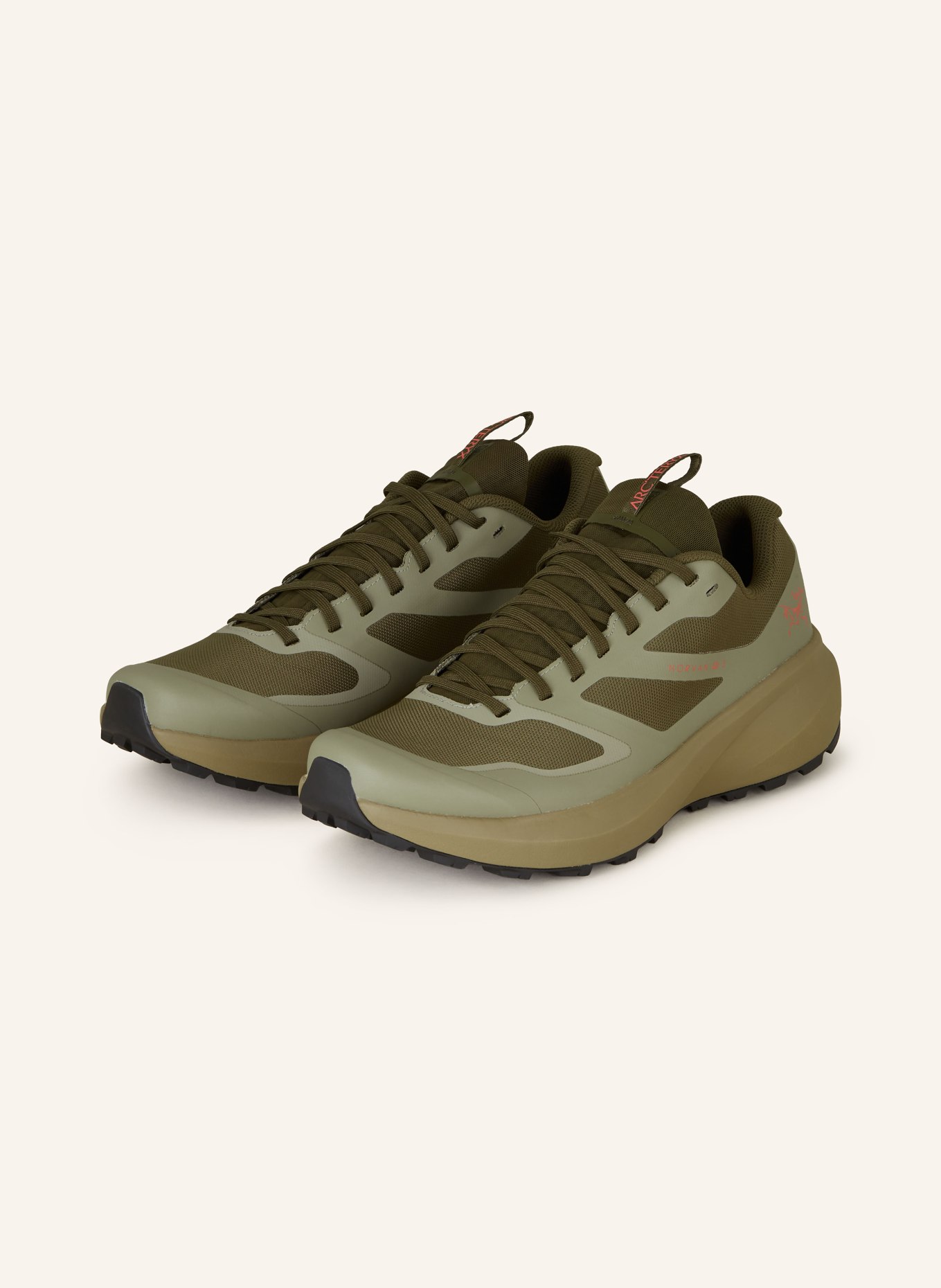 ARC'TERYX Trekking shoes NORVAN LD 3 GTX, Color: KHAKI/ GREEN (Image 1)