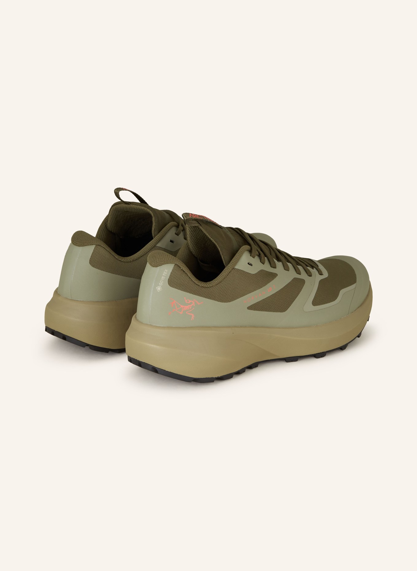 ARC'TERYX Trekking shoes NORVAN LD 3 GTX, Color: KHAKI/ GREEN (Image 2)