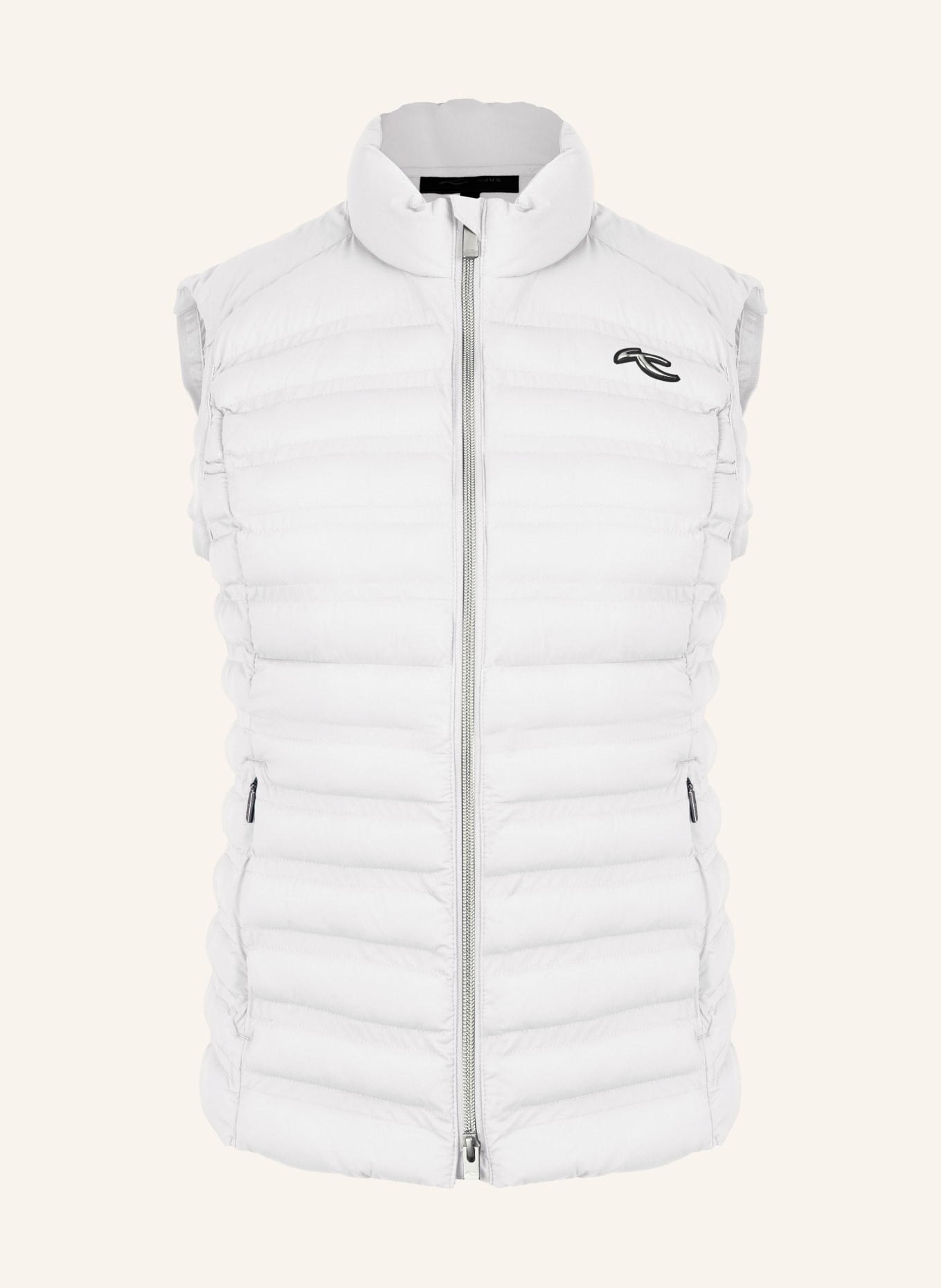 KJUS Quilted vest CLOUDLITE, Color: WHITE (Image 1)
