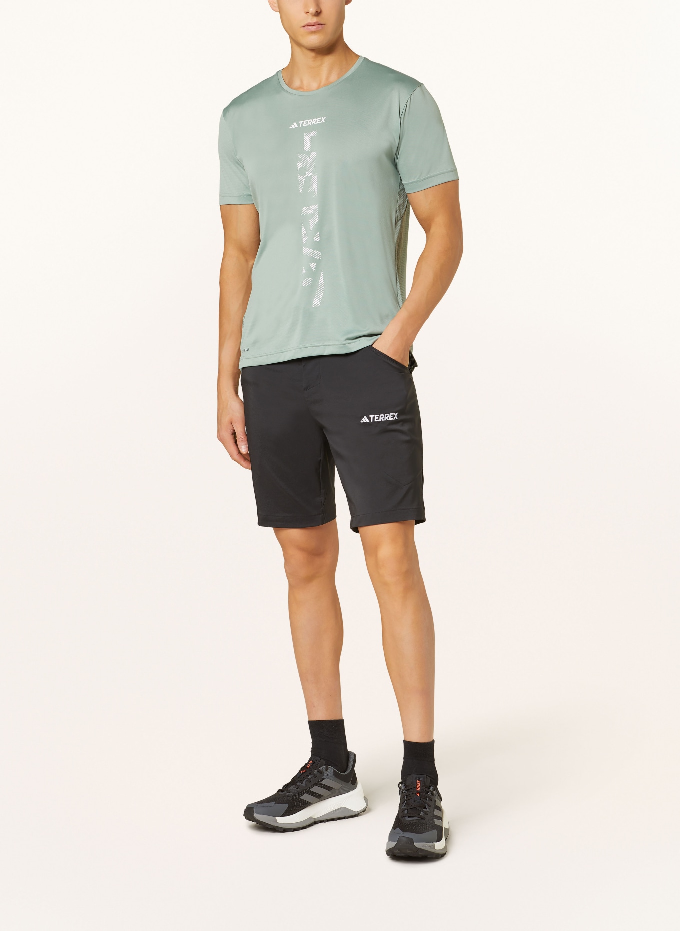 adidas TERREX Trekking shorts, Color: BLACK (Image 2)