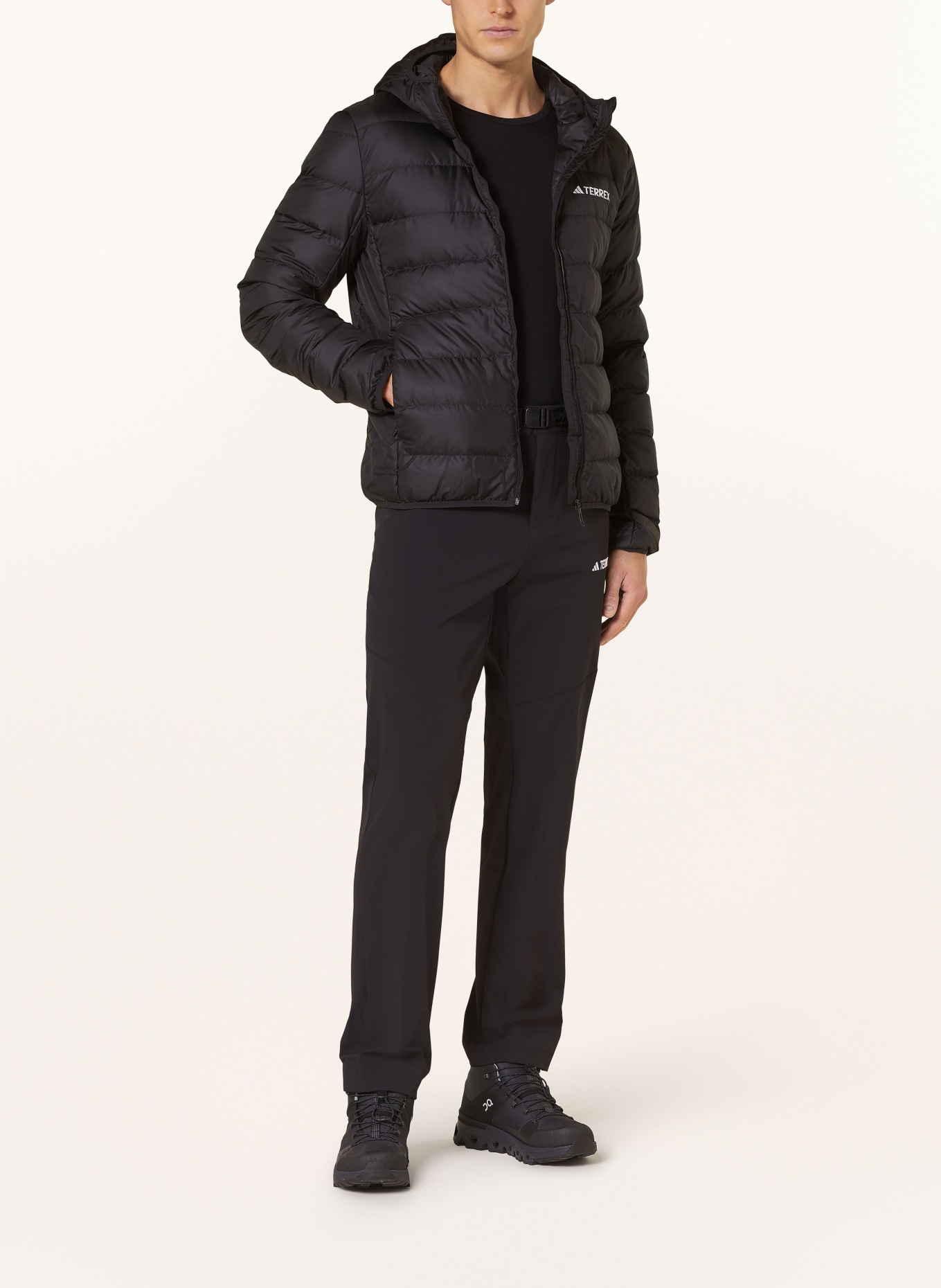 adidas TERREX Lightweight down jacket TERREX MULTILIGHT, Color: BLACK (Image 2)