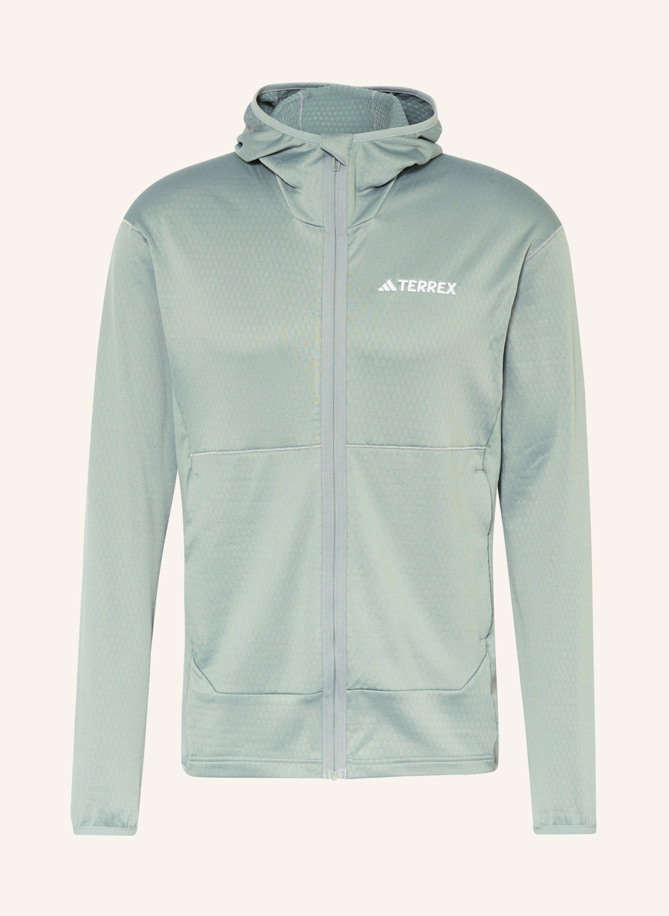 adidas TERREX Mid-layer jacket TERREX XPERIOR LIGHT, Color: LIGHT GREEN (Image 1)