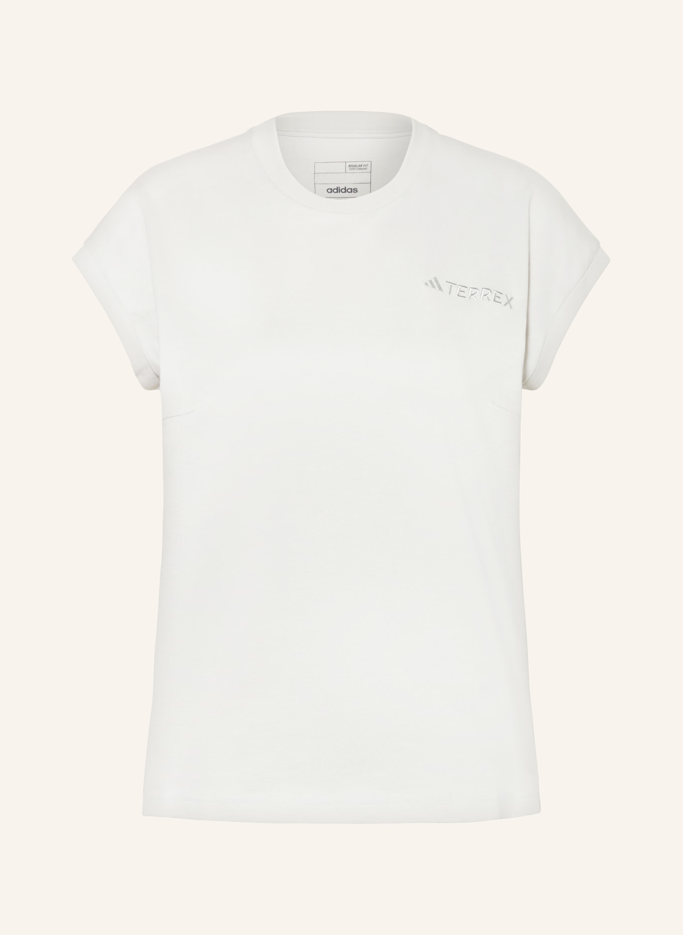 adidas TERREX T-shirt XPLORIC, Kolor: JASNOCZARY (Obrazek 1)