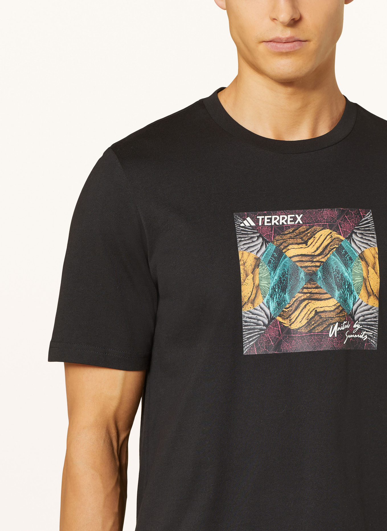 adidas TERREX T-Shirt TERREX UNITE, Farbe: SCHWARZ (Bild 4)