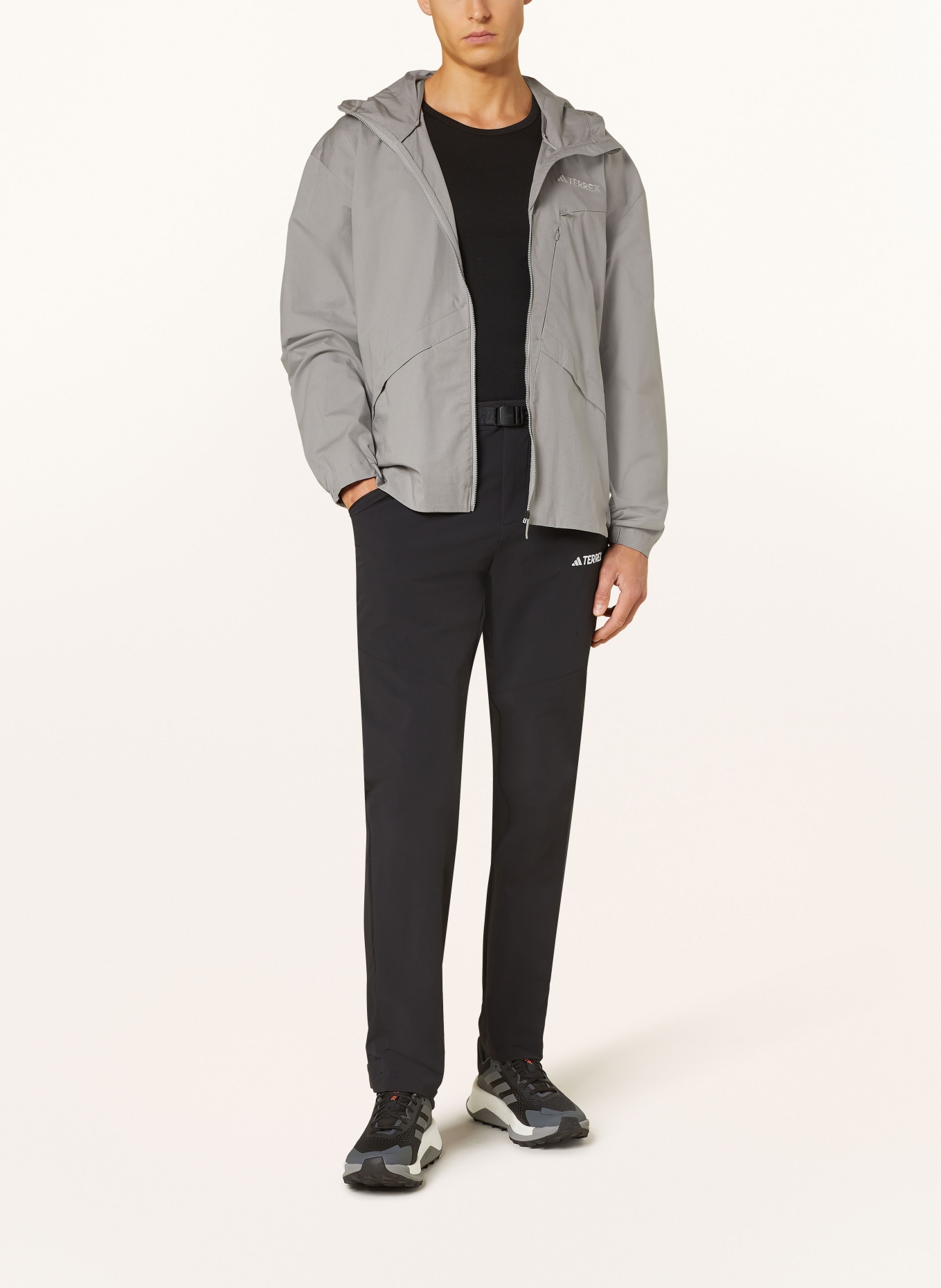 adidas TERREX Outdoor jacket TERREX XPLORIC, Color: GRAY (Image 2)