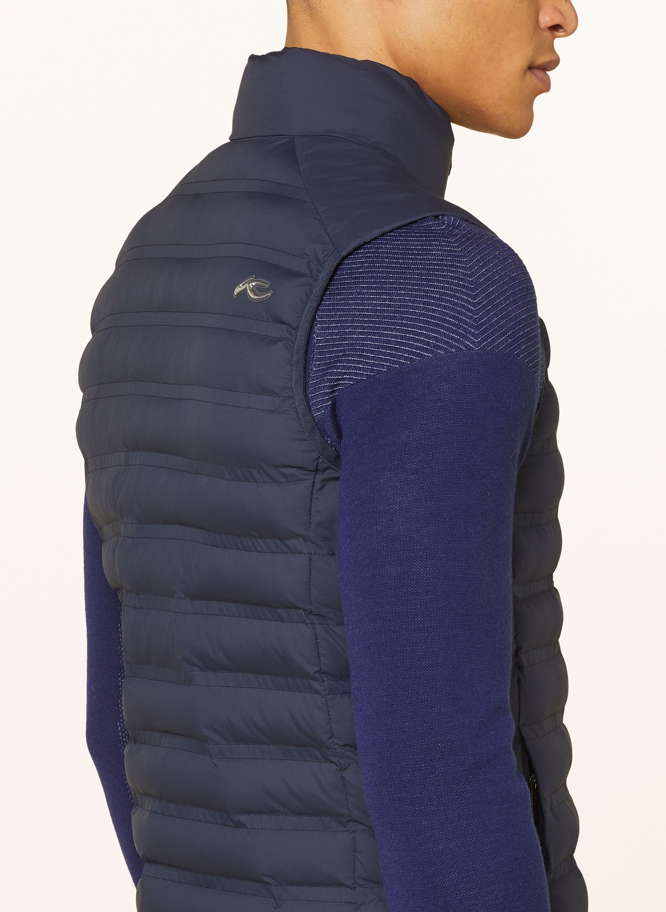 KJUS Quilted vest CLOUDLITE, Color: DARK BLUE (Image 4)