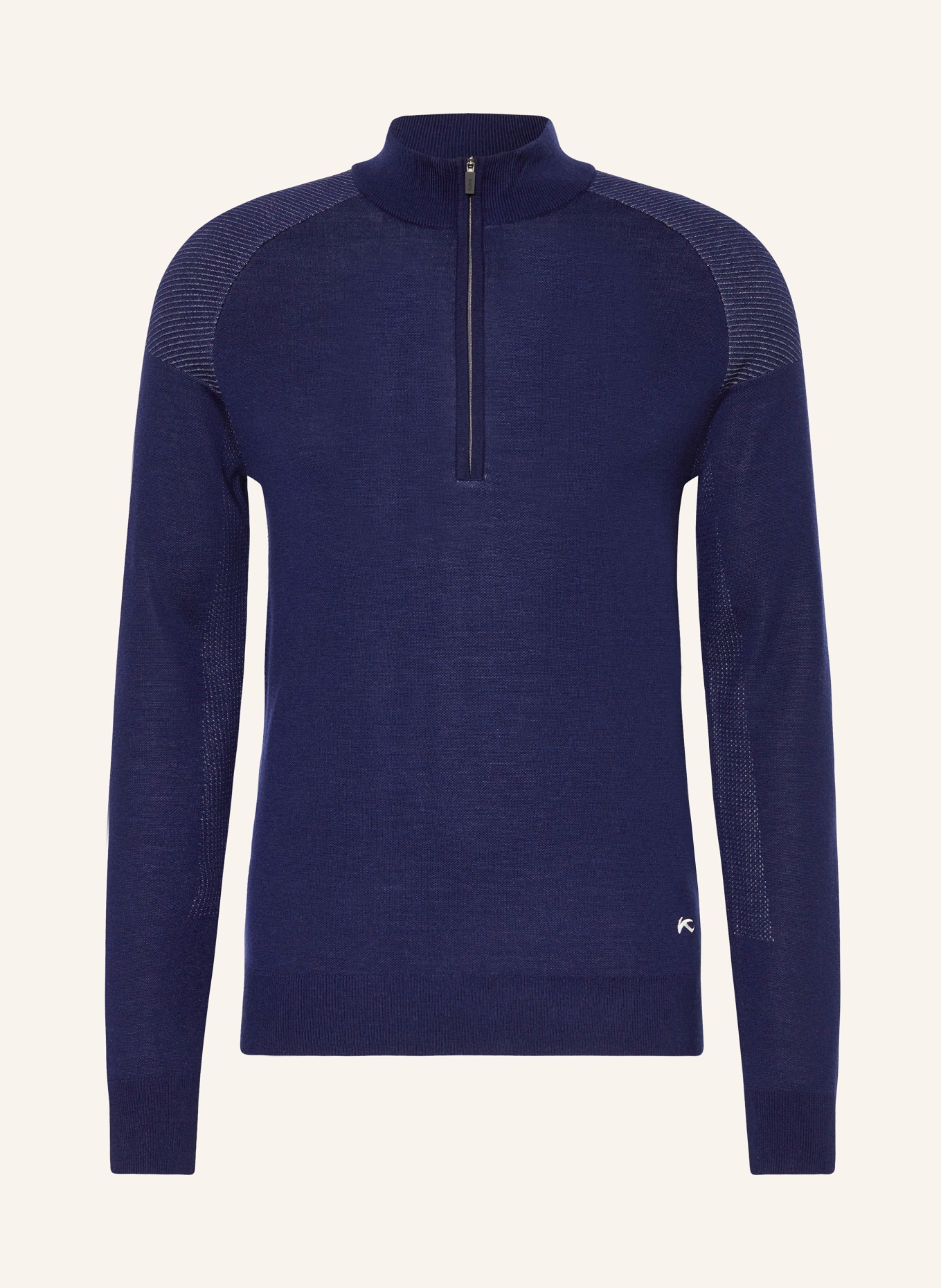 KJUS Undershirt KULM with merino wool, Color: DARK BLUE (Image 1)