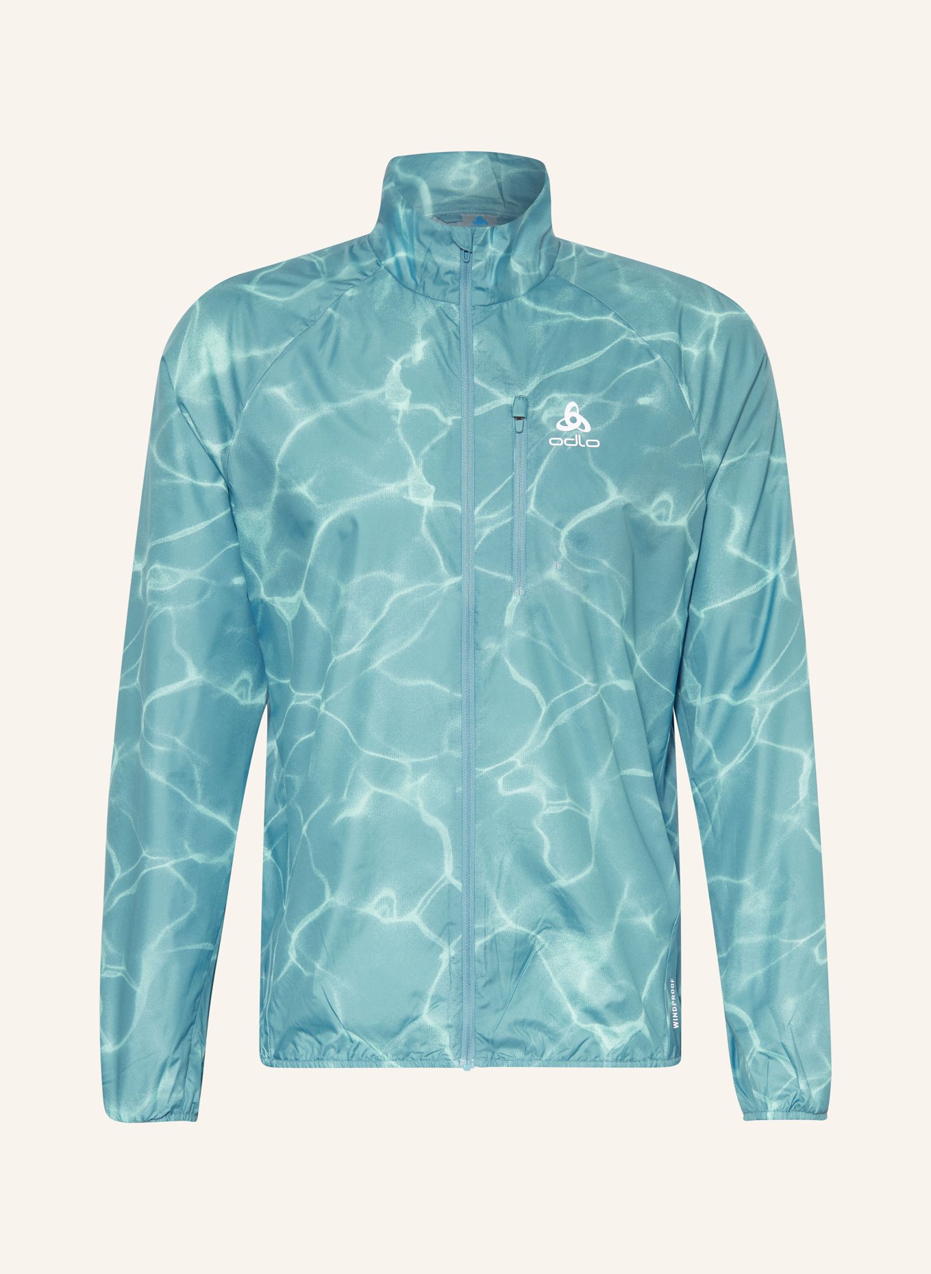 odlo Running jacket ZEROWEIGHT, Color: MINT (Image 1)