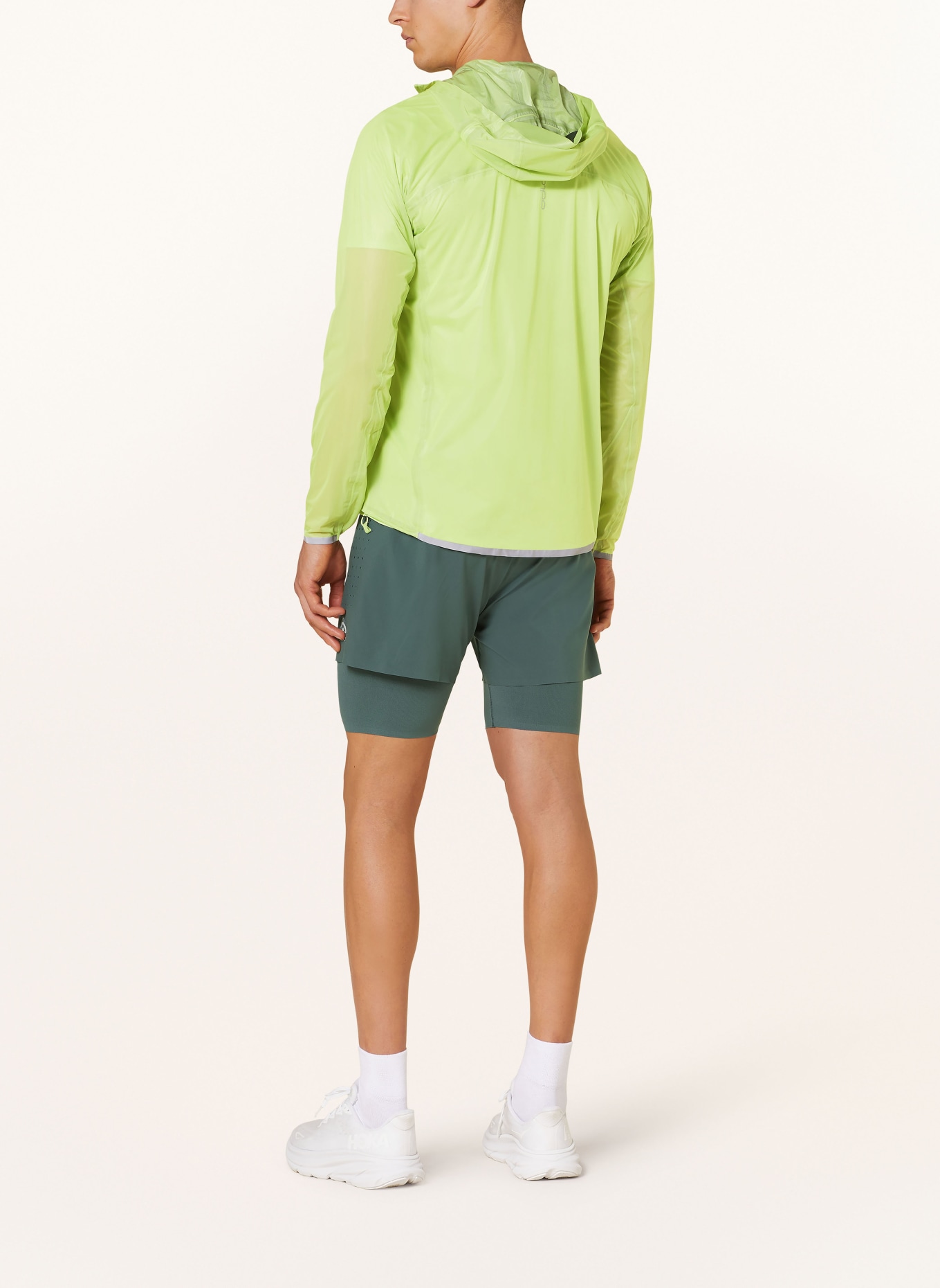 odlo Running jacket ZEROWEIGHT, Color: LIGHT GREEN (Image 3)