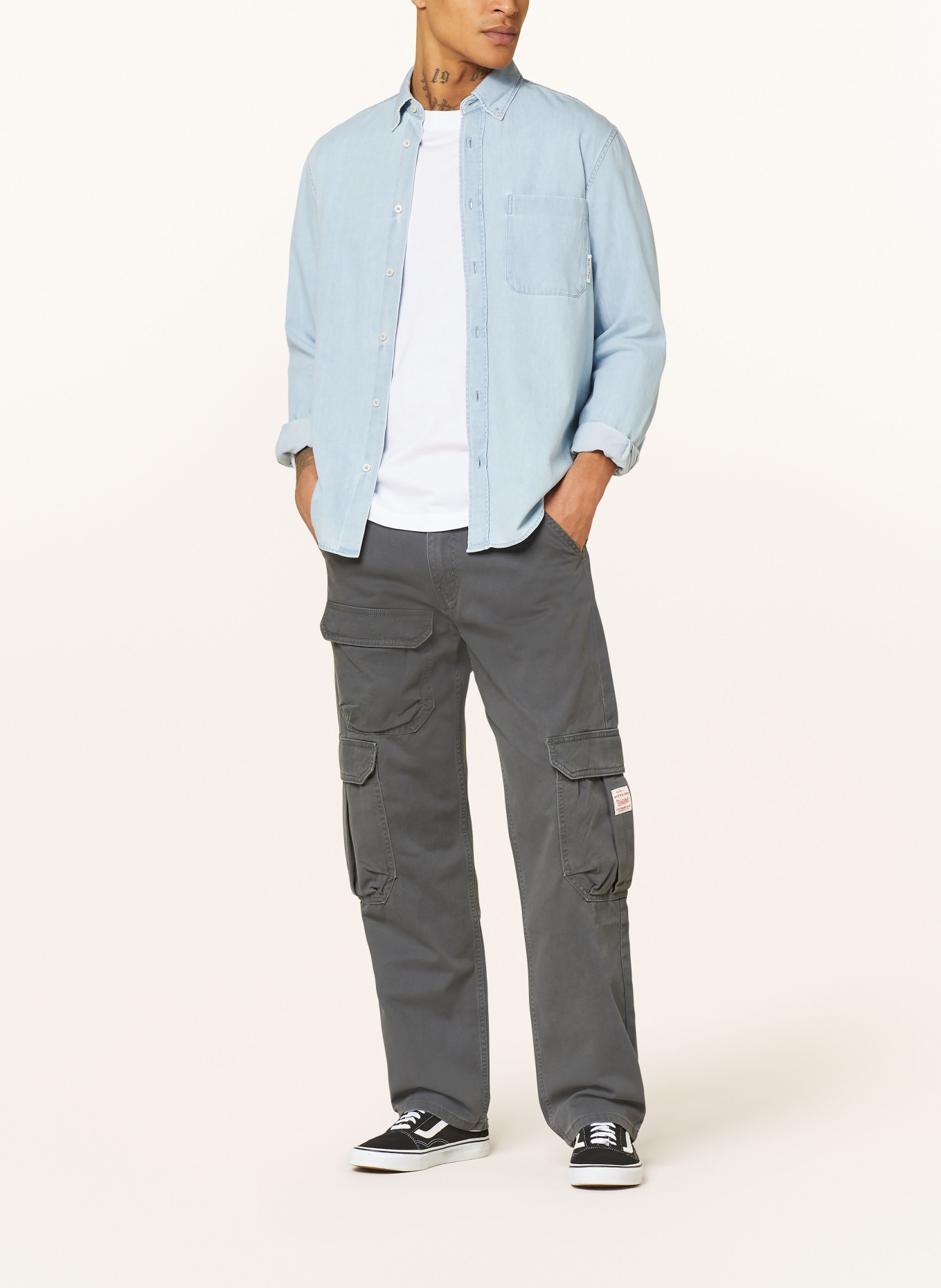 Levi's® Jeansy bojówki STAY LOOSE regular fit, Kolor: CZARNY (Obrazek 2)