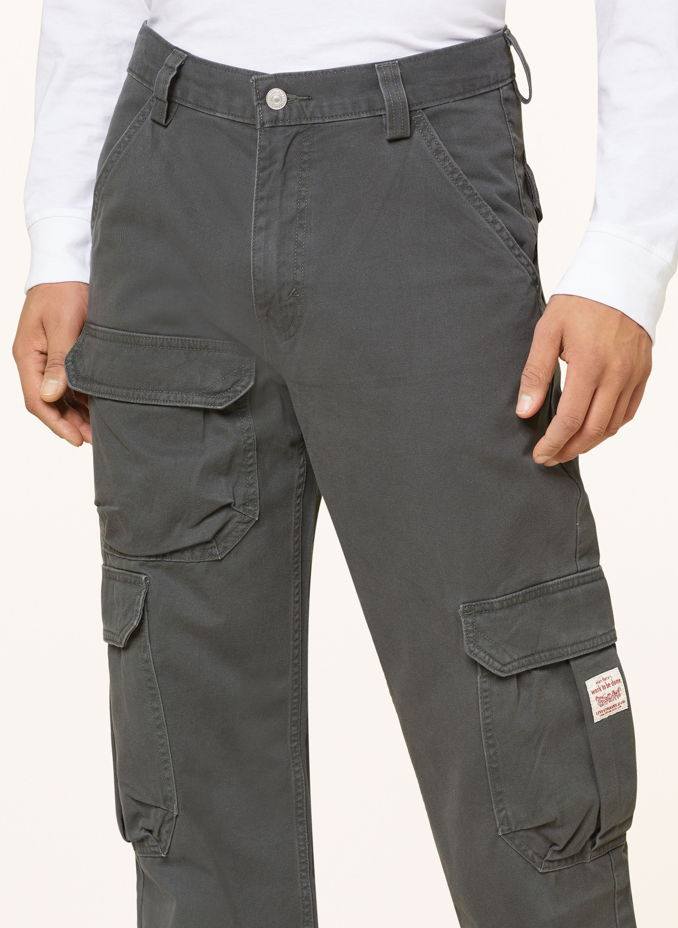 Levi's® Cargo jeans STAY LOOSE regular fit, Color: BLACK (Image 5)