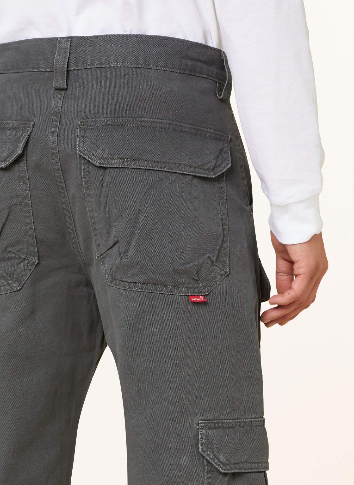 Levi's® Cargo jeans STAY LOOSE regular fit, Color: BLACK (Image 6)