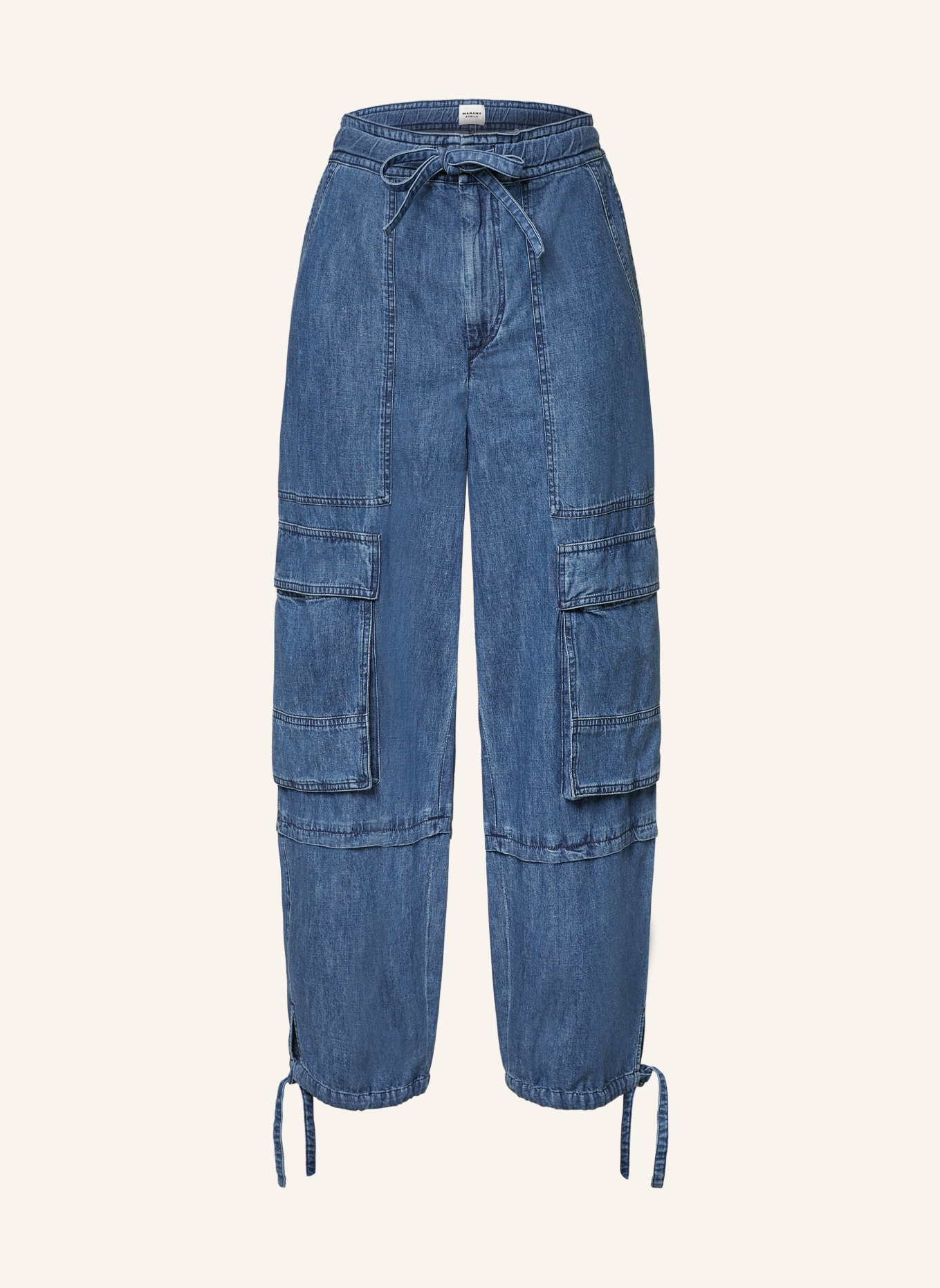 MARANT ÉTOILE Cargo jeans IVY, Color: 30BU blue (Image 1)