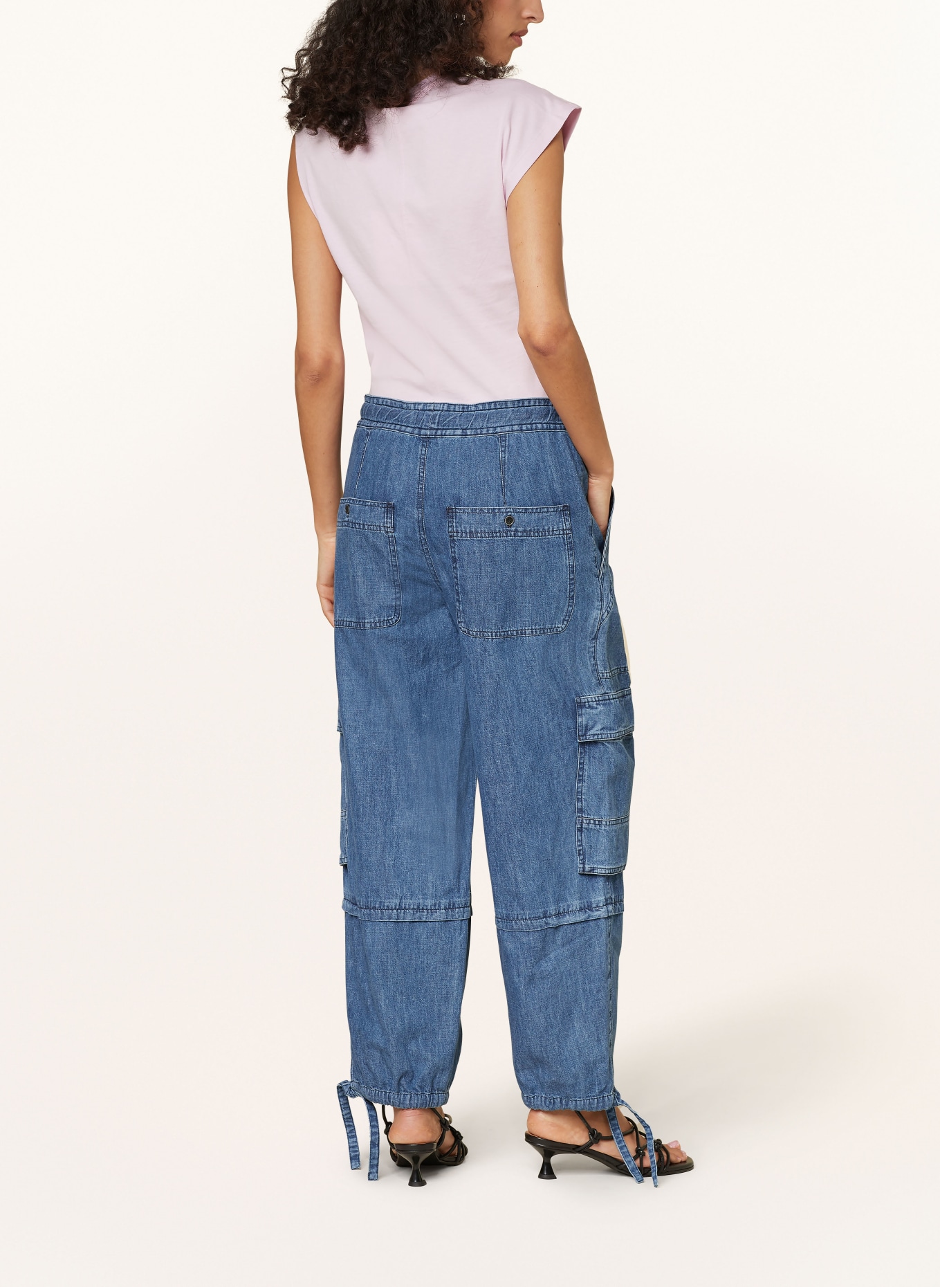 MARANT ÉTOILE Cargo jeans IVY, Color: 30BU blue (Image 3)
