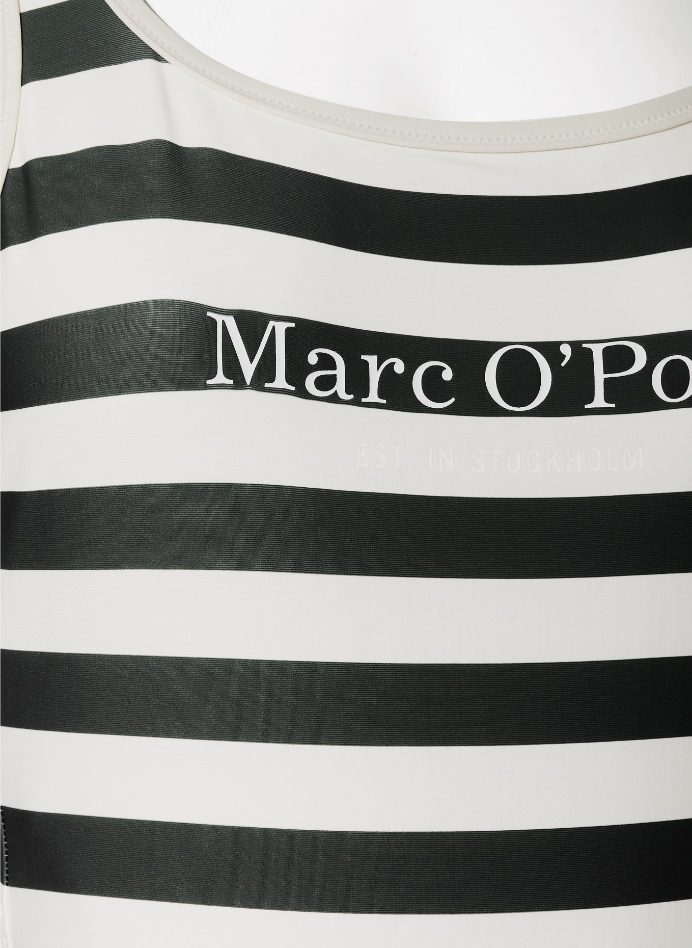 Marc O'Polo Strój kąpielowy z ochroną UV, Kolor: CZARNY/ ECRU (Obrazek 4)