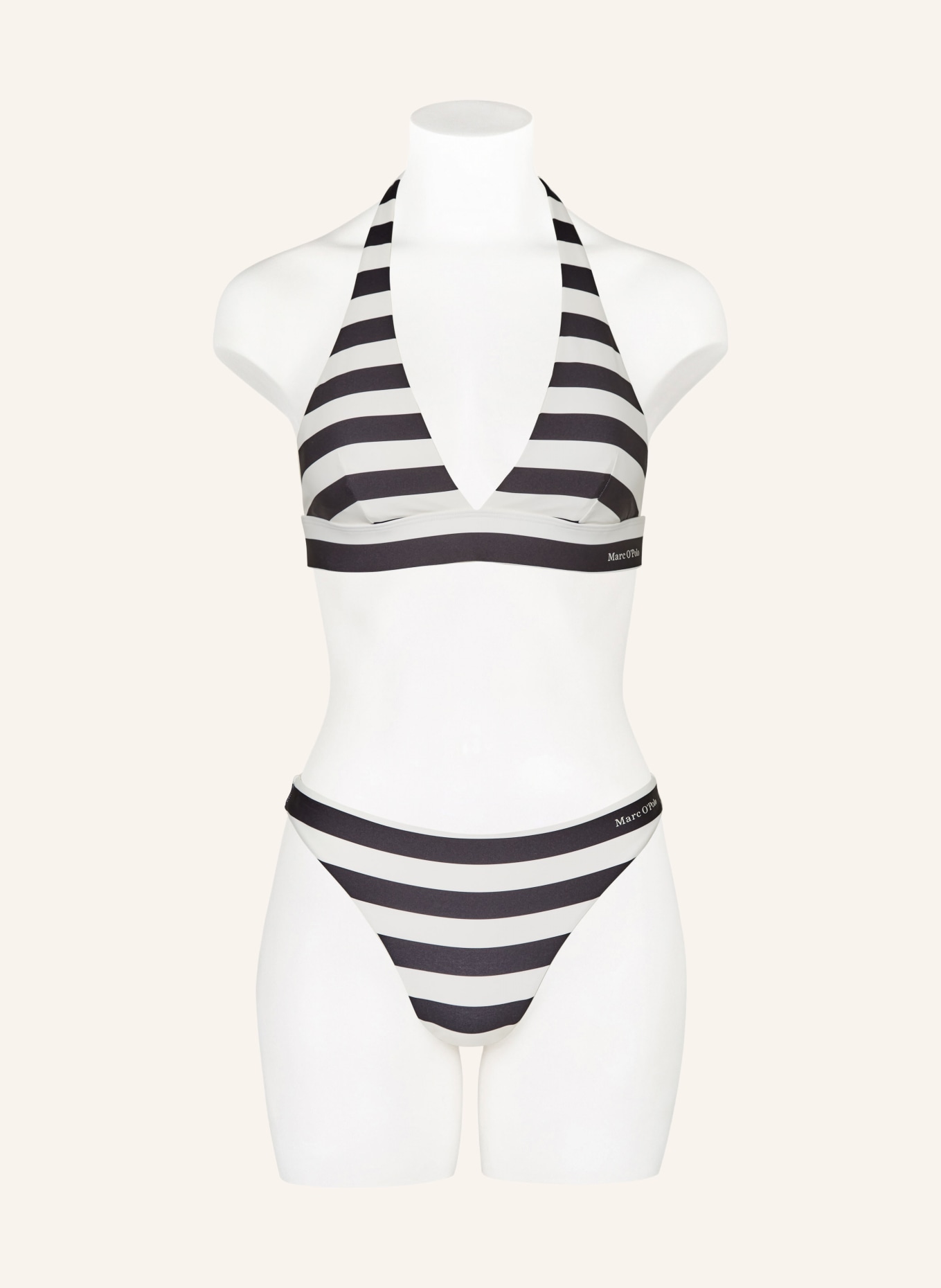 Marc O'Polo Bralette bikini, Color: ECRU/ BLACK (Image 2)