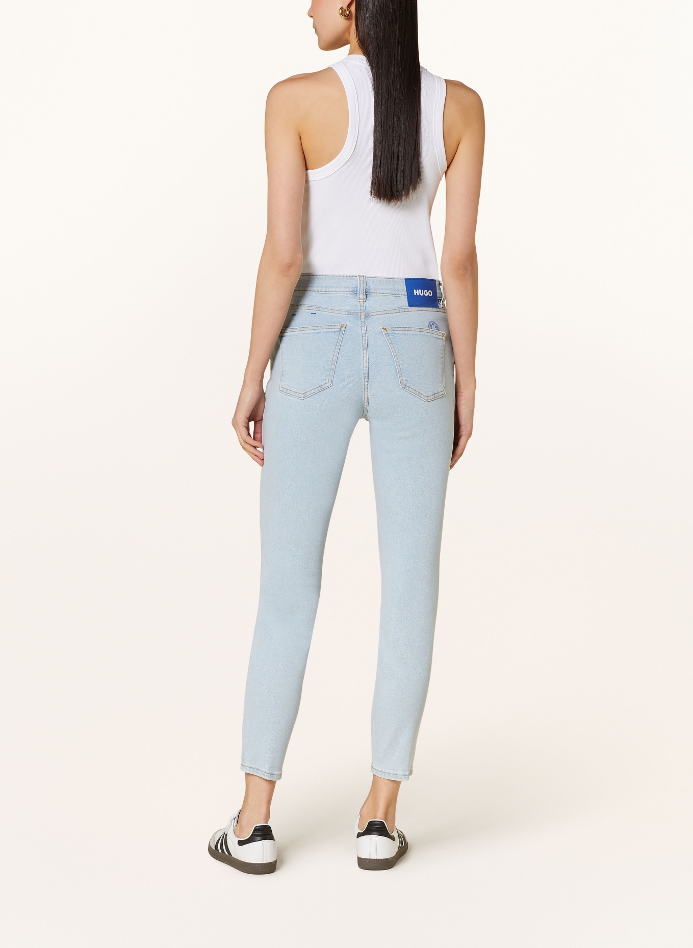 HUGO BLUE Skinny Jeans MALU_B, Farbe: 449 TURQUOISE/AQUA (Bild 3)