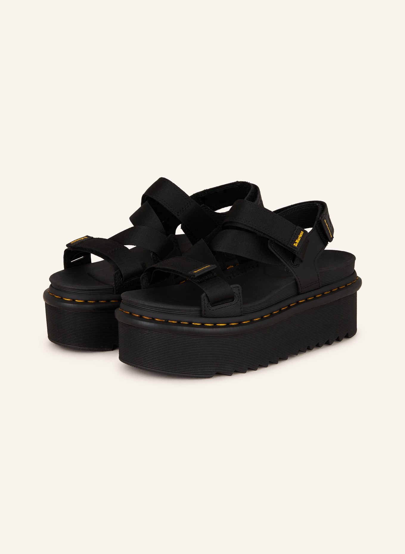 Dr. Martens Platform sandals KIMBER II, Color: BLACK (Image 1)