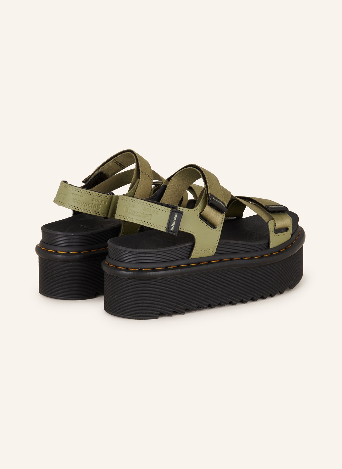 Dr. Martens Platform sandals, Color: OLIVE (Image 2)