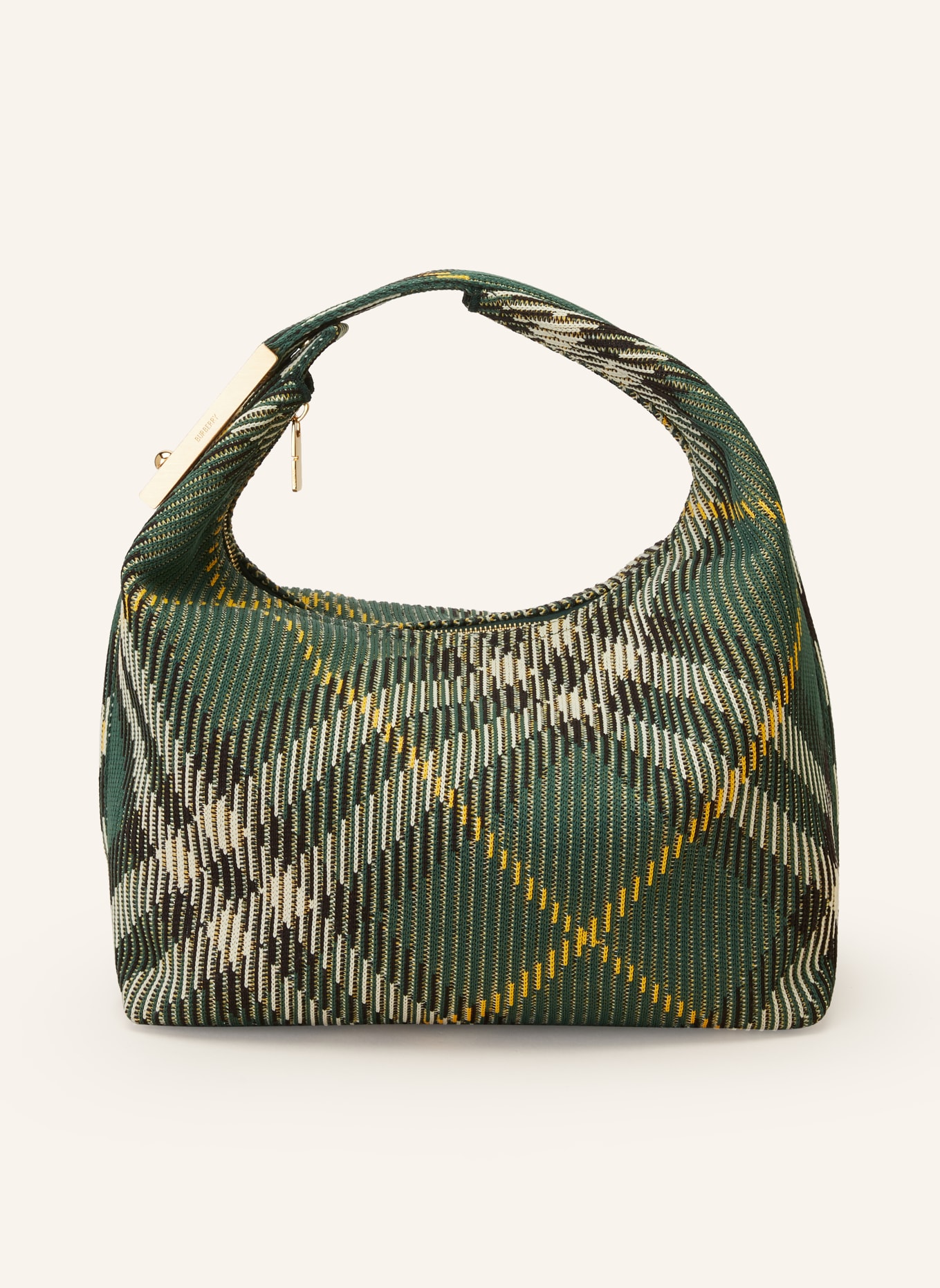 BURBERRY Hobo bag, Color: GREEN/ YELLOW (Image 1)