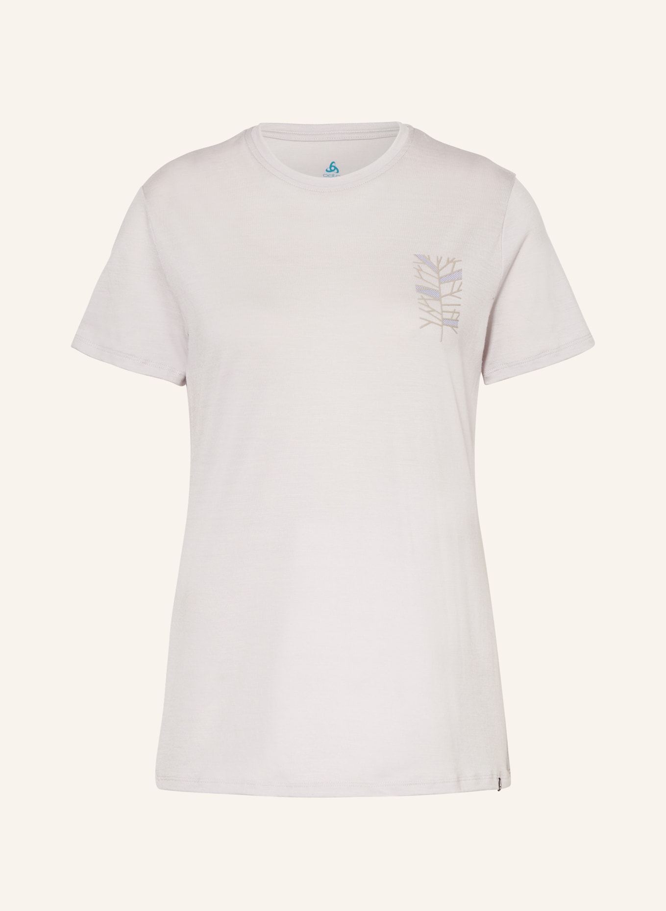 odlo T-shirt ASCENT MERINO 160 z wełny merino, Kolor: BLADORÓŻOWY (Obrazek 1)