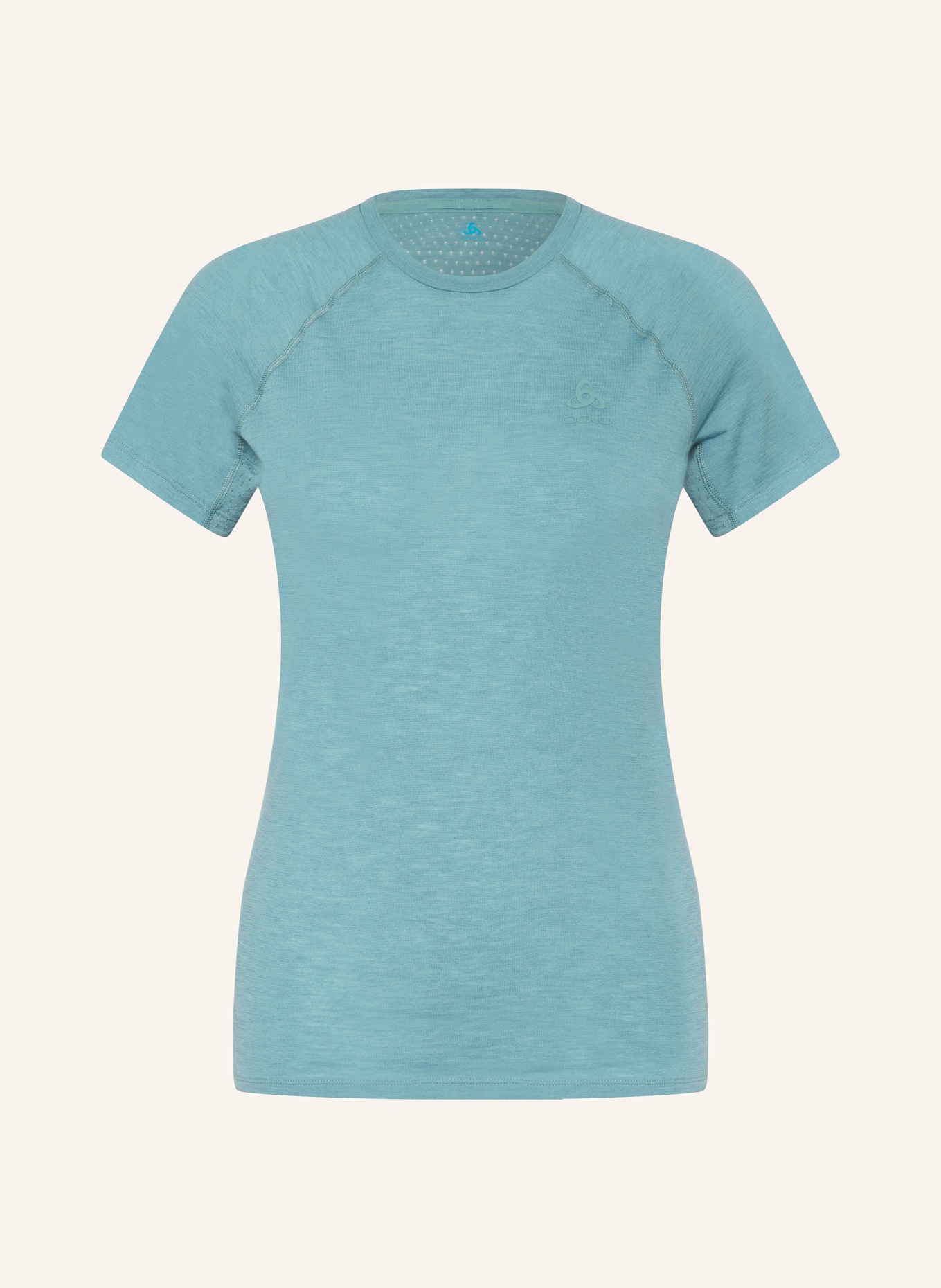 odlo T-Shirt ASCENT PERFORMANCE WOOL 130, Farbe: MINT (Bild 1)