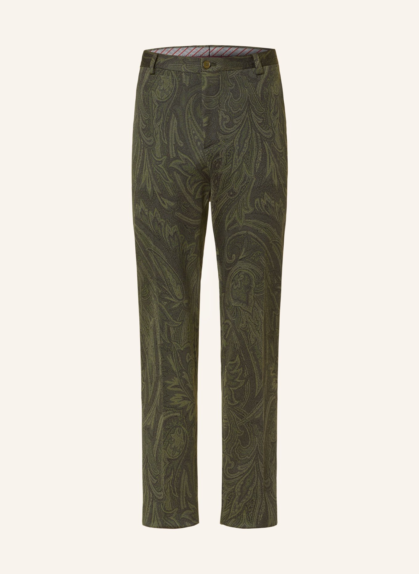 ETRO Trousers regular fit, Color: GREEN/ DARK GREEN/ KHAKI (Image 1)