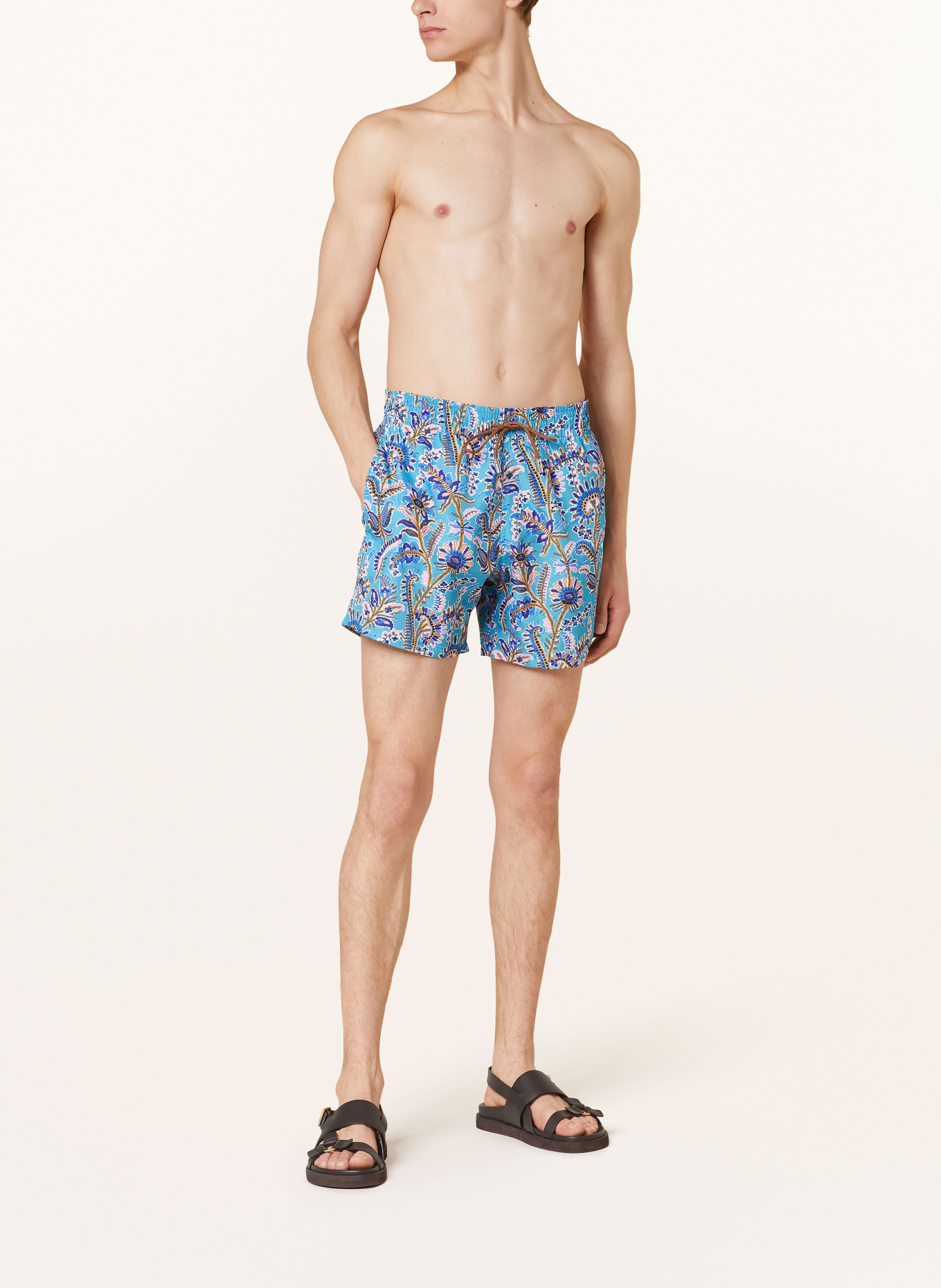 ETRO Swim shorts, Color: NEON BLUE/ BLUE/ PINK (Image 2)