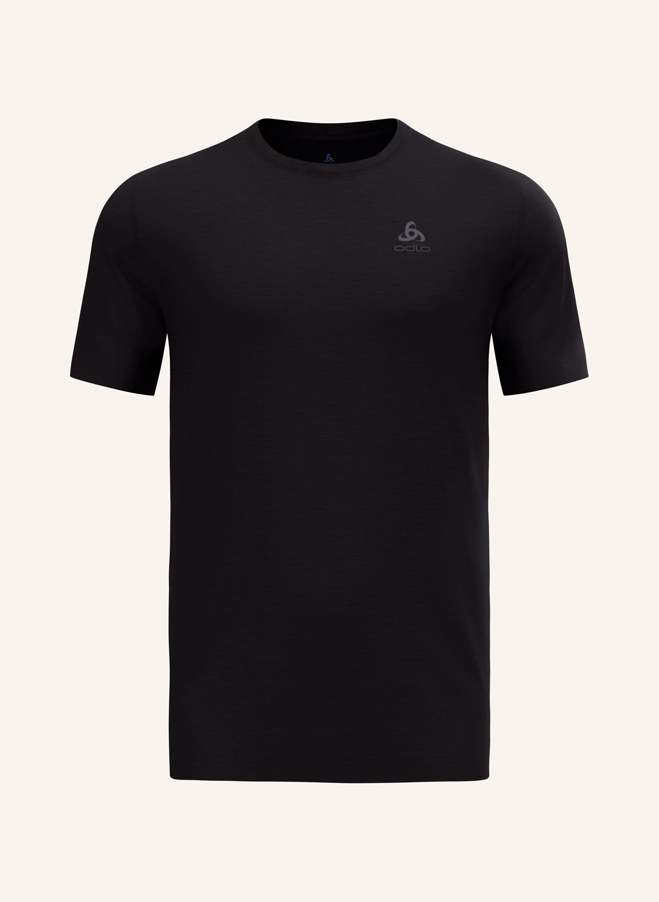 odlo Funkční spodní tričko NATURAL MERINO 160 z merino vlny, Barva: ČERNÁ (Obrázek 1)