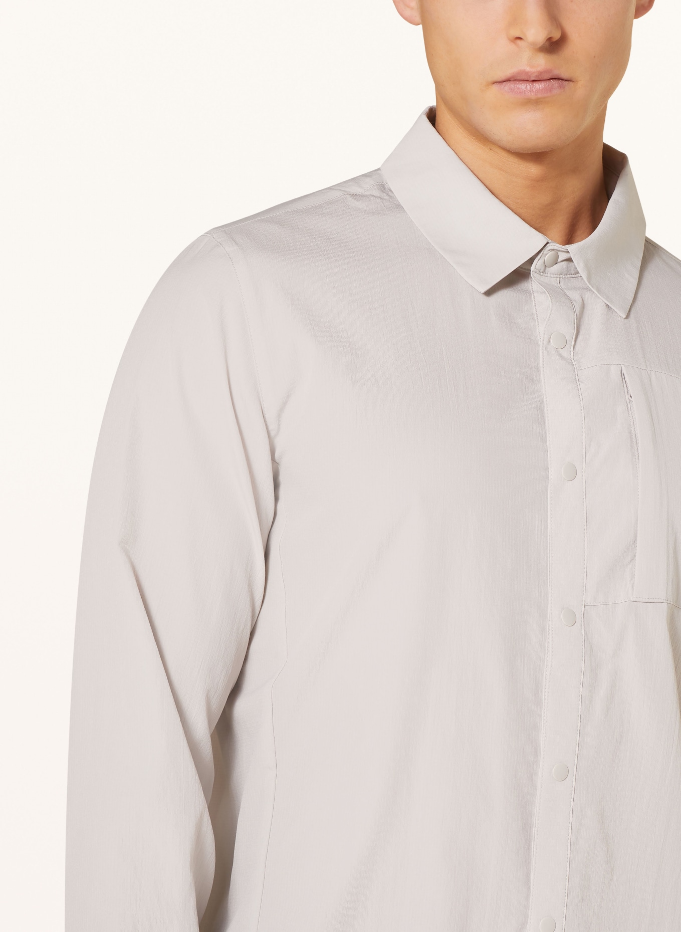 odlo Outdoor shirt ESSENTIAL, Color: BEIGE (Image 4)