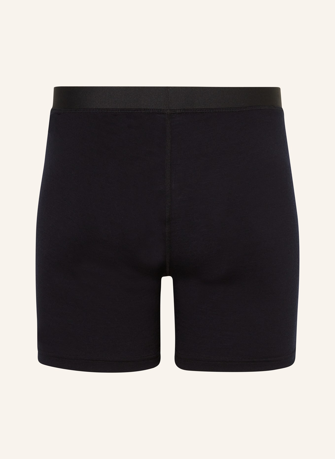 odlo Functional underwear boxer shorts NATURAL MERINO 160 in merino wool, Color: BLACK (Image 2)