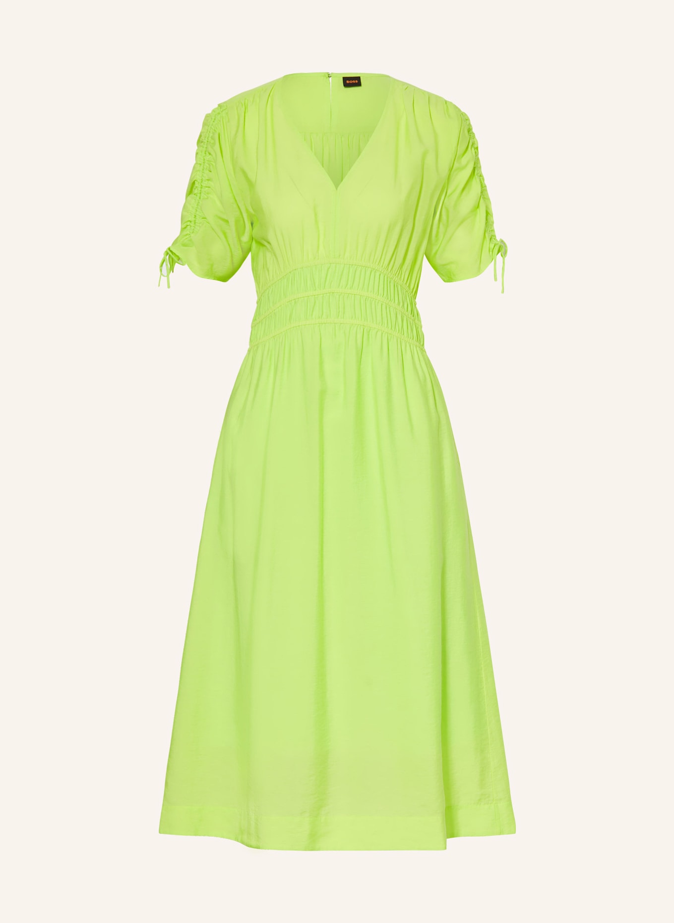 BOSS Dress DIZZETTA, Color: LIGHT GREEN (Image 1)