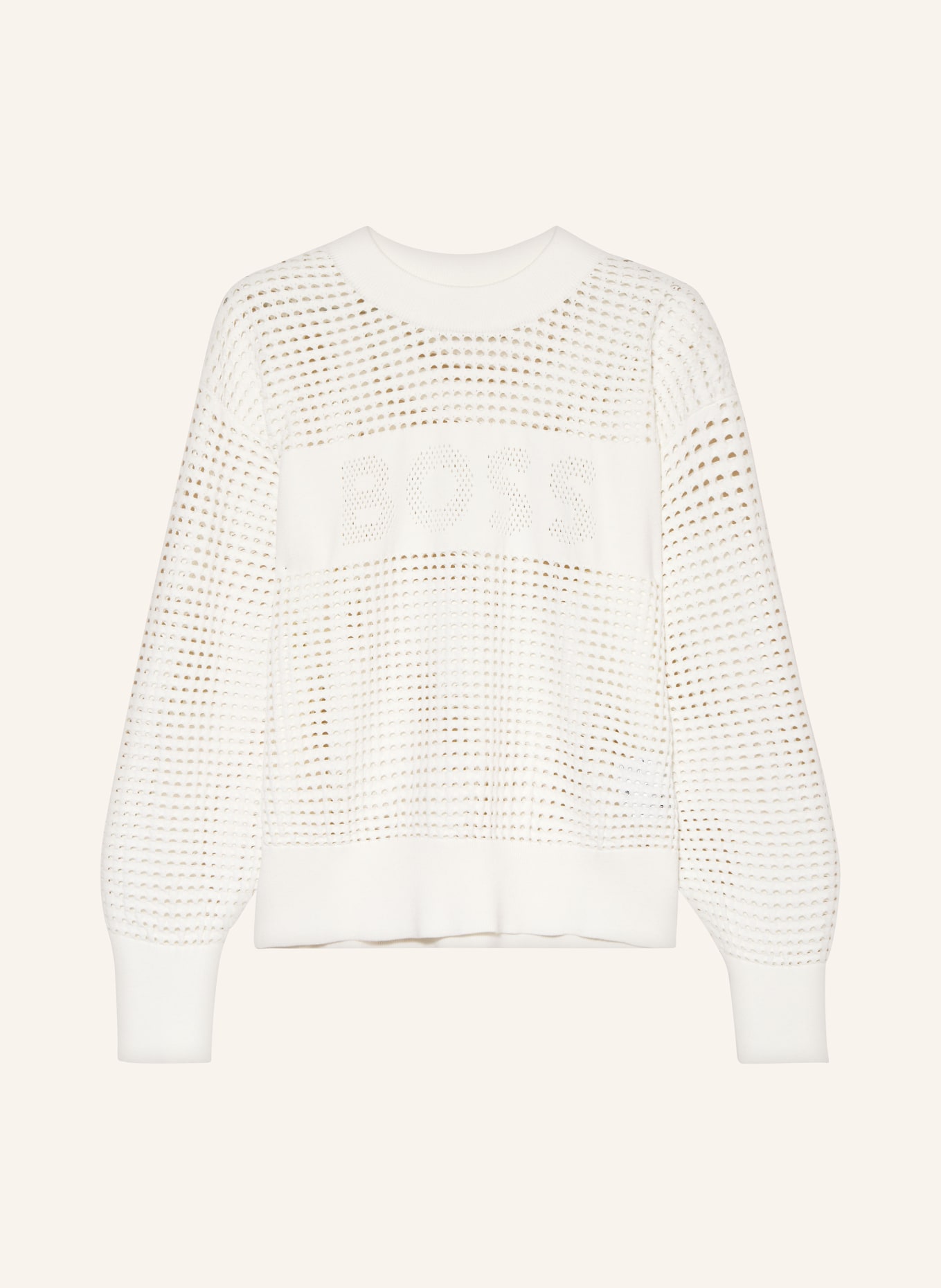 BOSS Sweater FHEIN, Color: WHITE (Image 1)
