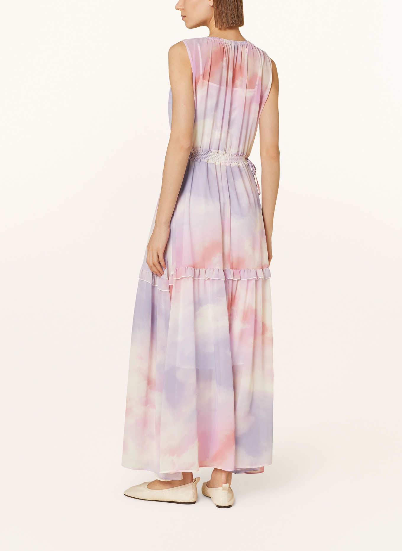 BOSS Kleid DELONG, Farbe: HELLLILA/ ROSA/ ECRU (Bild 3)