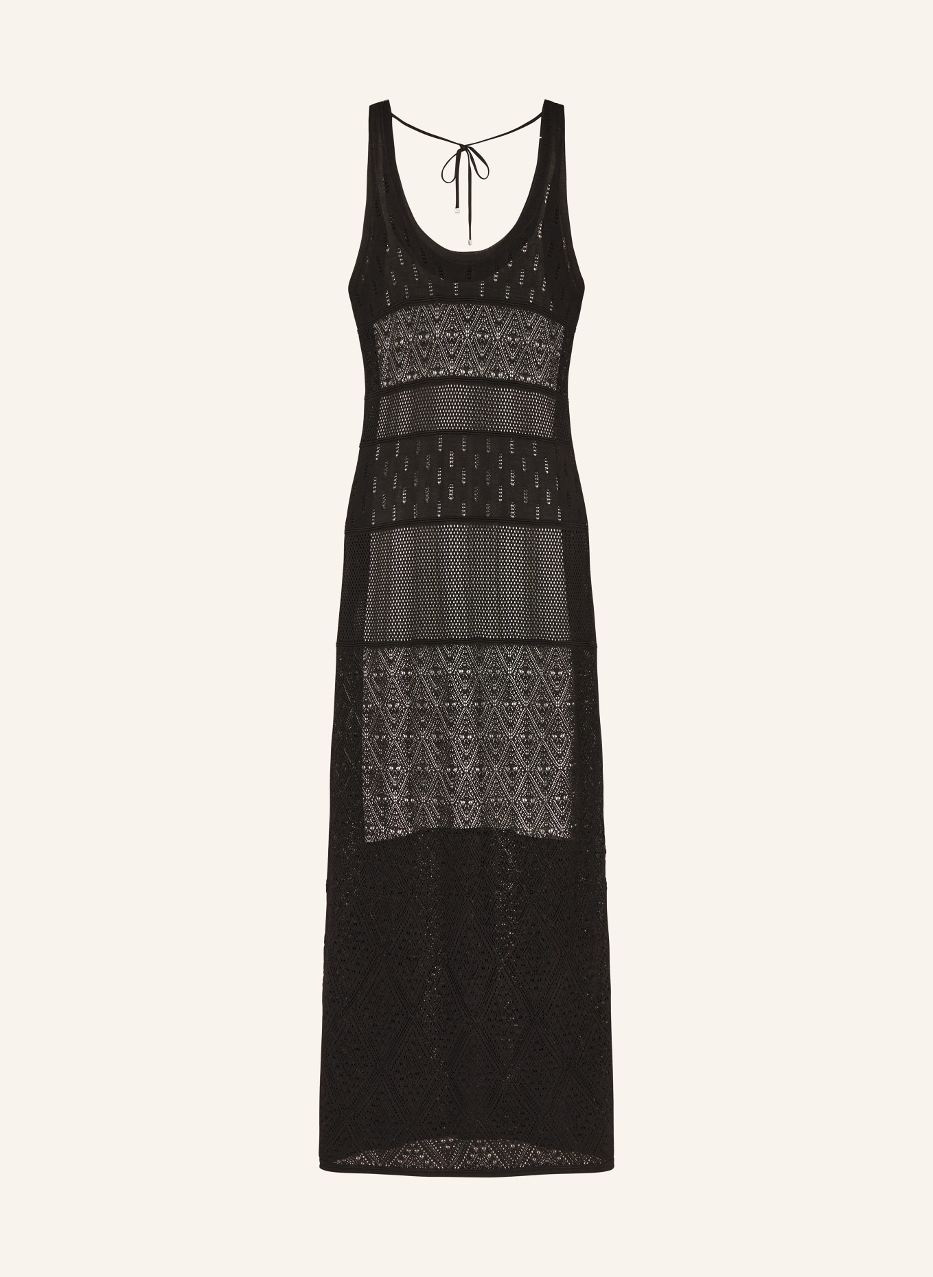 BOSS Mesh dress FEKONG, Color: BLACK (Image 1)