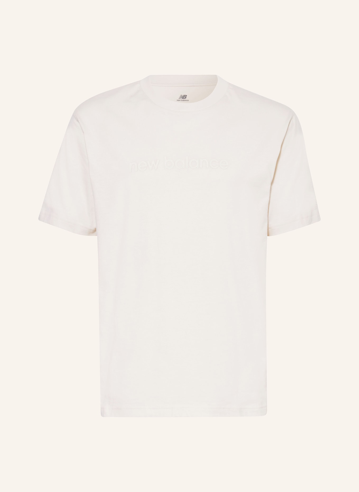 new balance T-shirt, Kolor: KREMOWY (Obrazek 1)