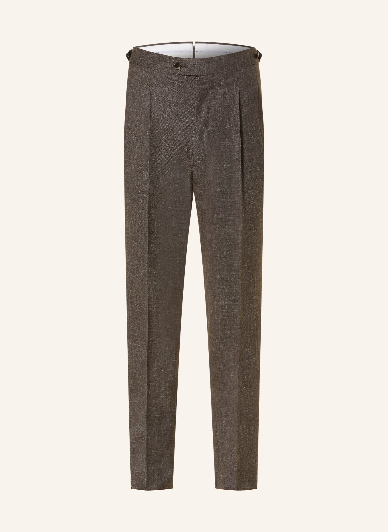 PT TORINO Chinos extra slim fit, Color: GRAY/ DARK BROWN (Image 1)