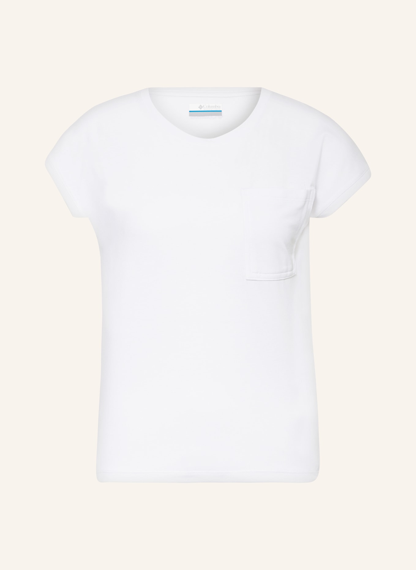 Columbia T-shirt, Color: WHITE (Image 1)