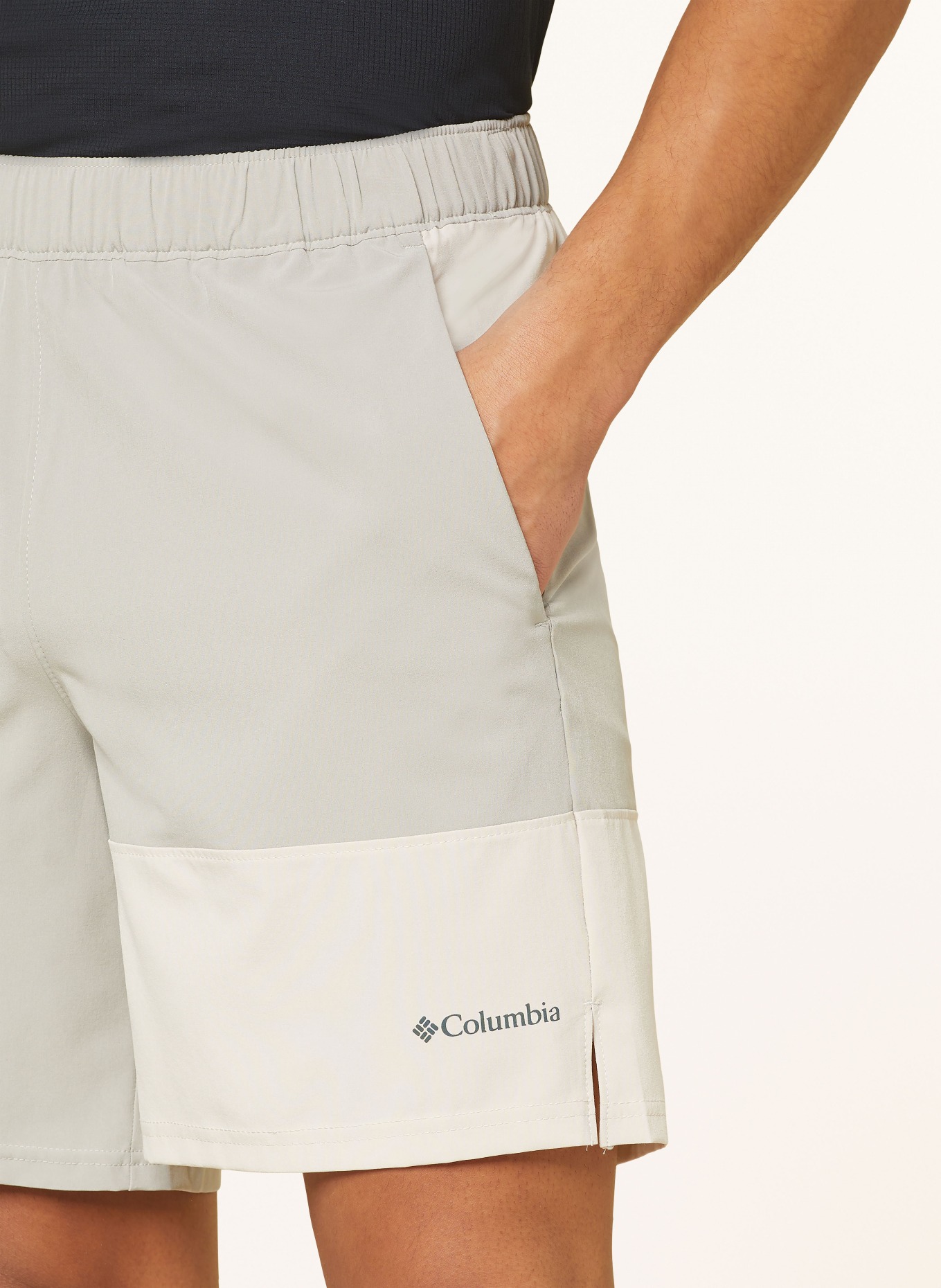 Columbia Trekking shorts HIKE™, Color: LIGHT GRAY (Image 5)