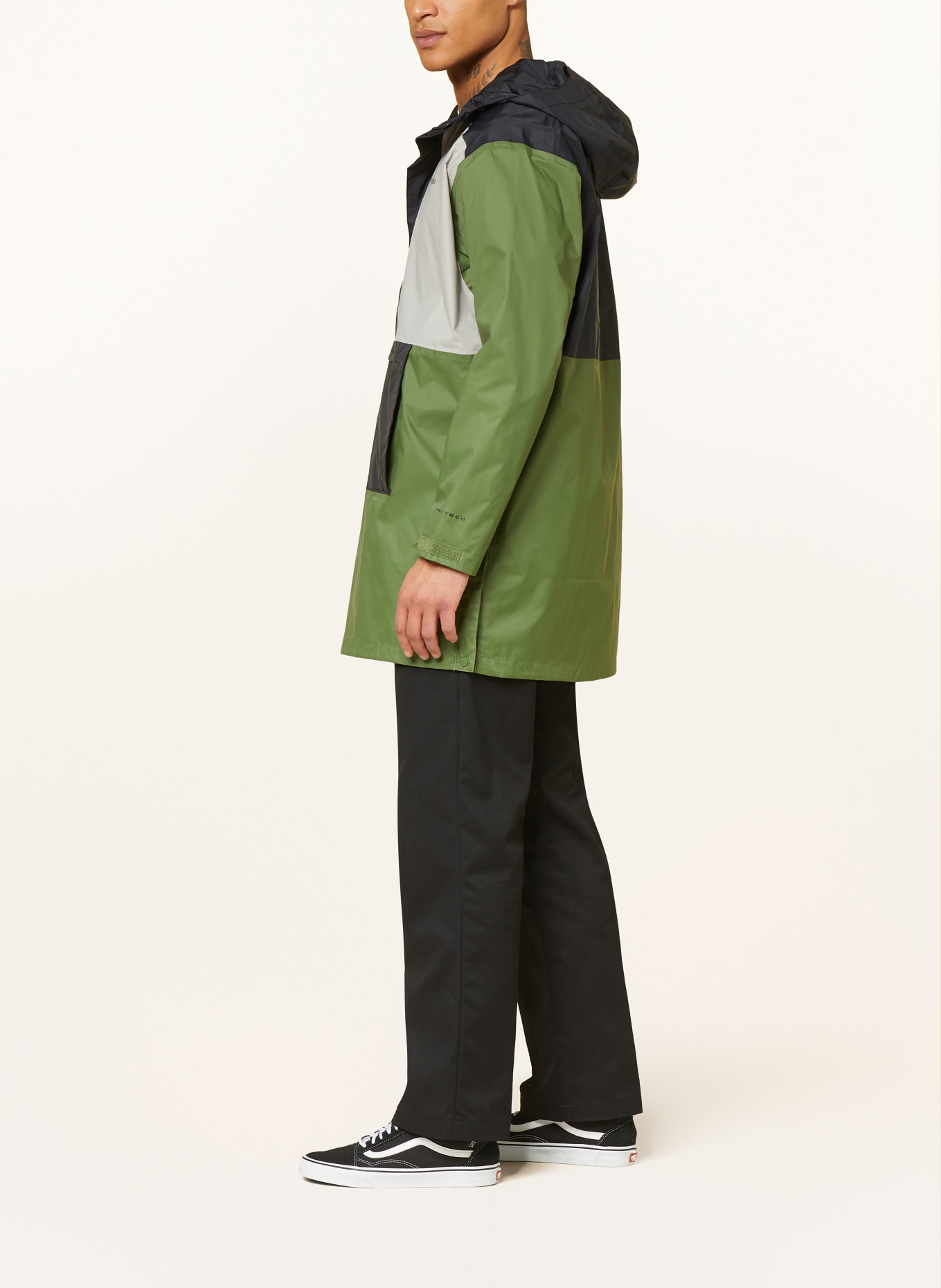Columbia Anorak jacket TEN FALLS™, Color: DARK GREEN/ BLACK/ GRAY (Image 4)