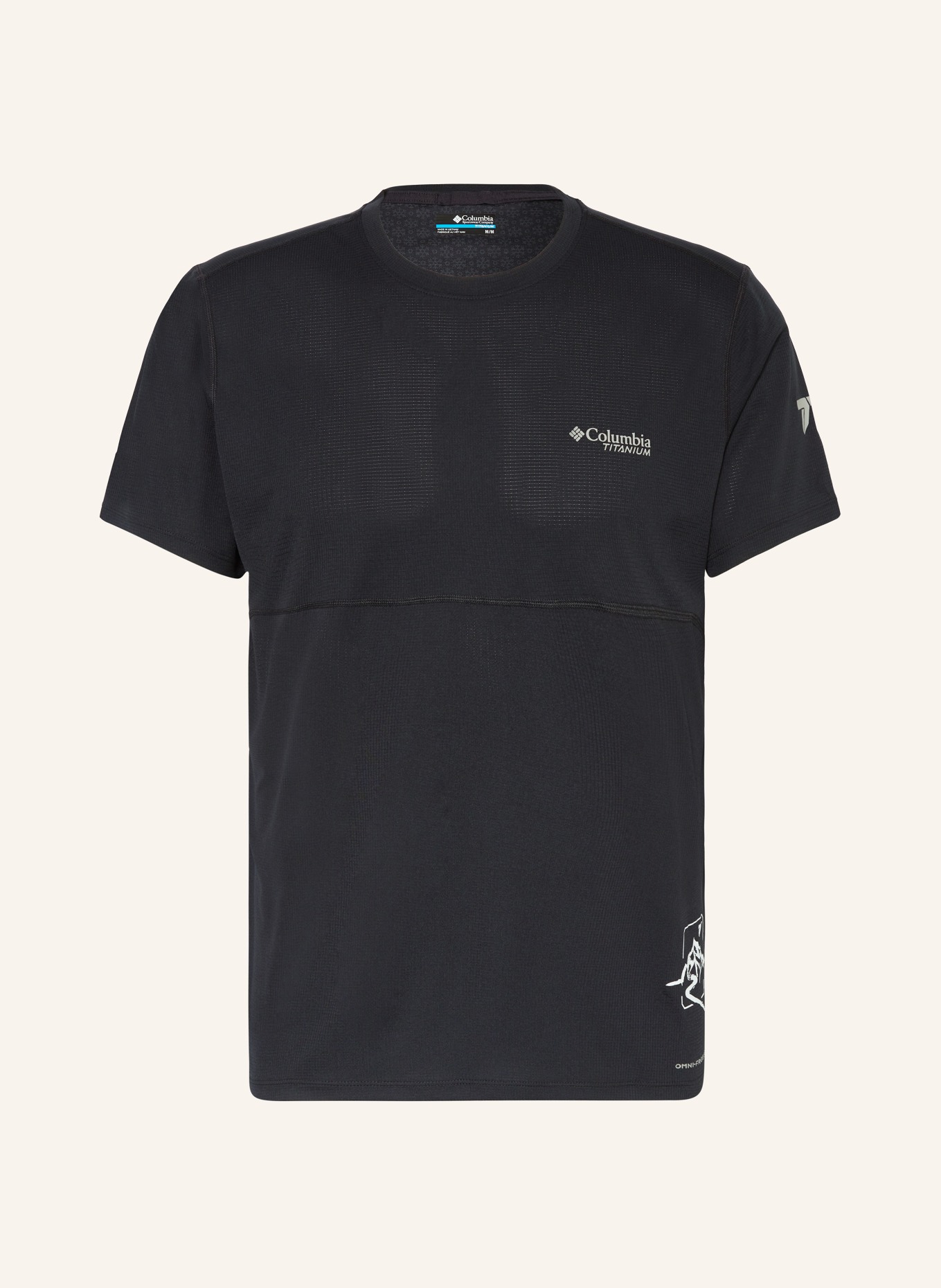 Columbia T-shirt CIRQUE RIVER™, Color: BLACK (Image 1)
