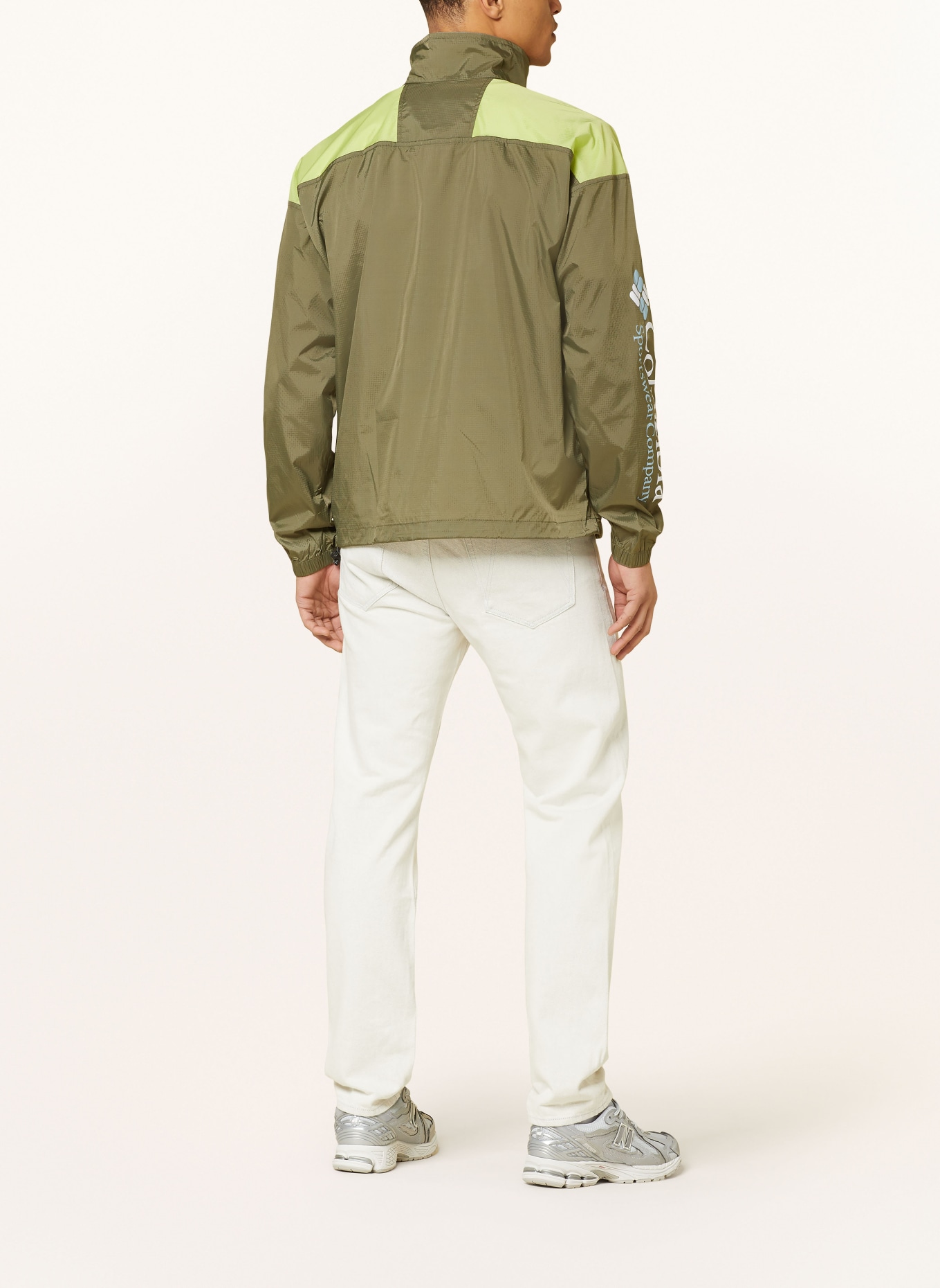 Columbia Anorak jacket RIPTIDE, Color: DARK GREEN/ LIGHT GREEN (Image 3)