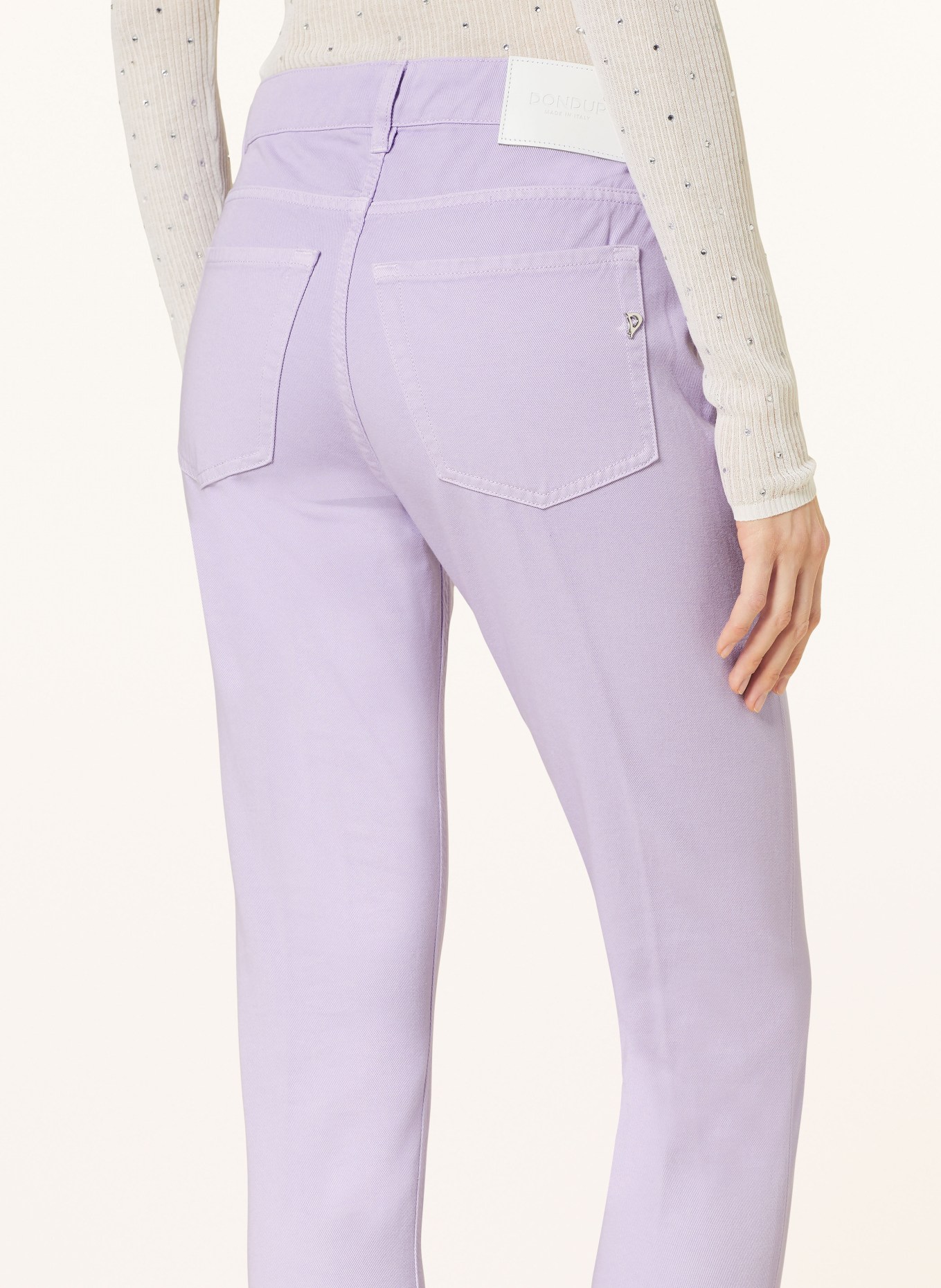 Dondup Trousers MILA, Color: LIGHT PURPLE (Image 5)