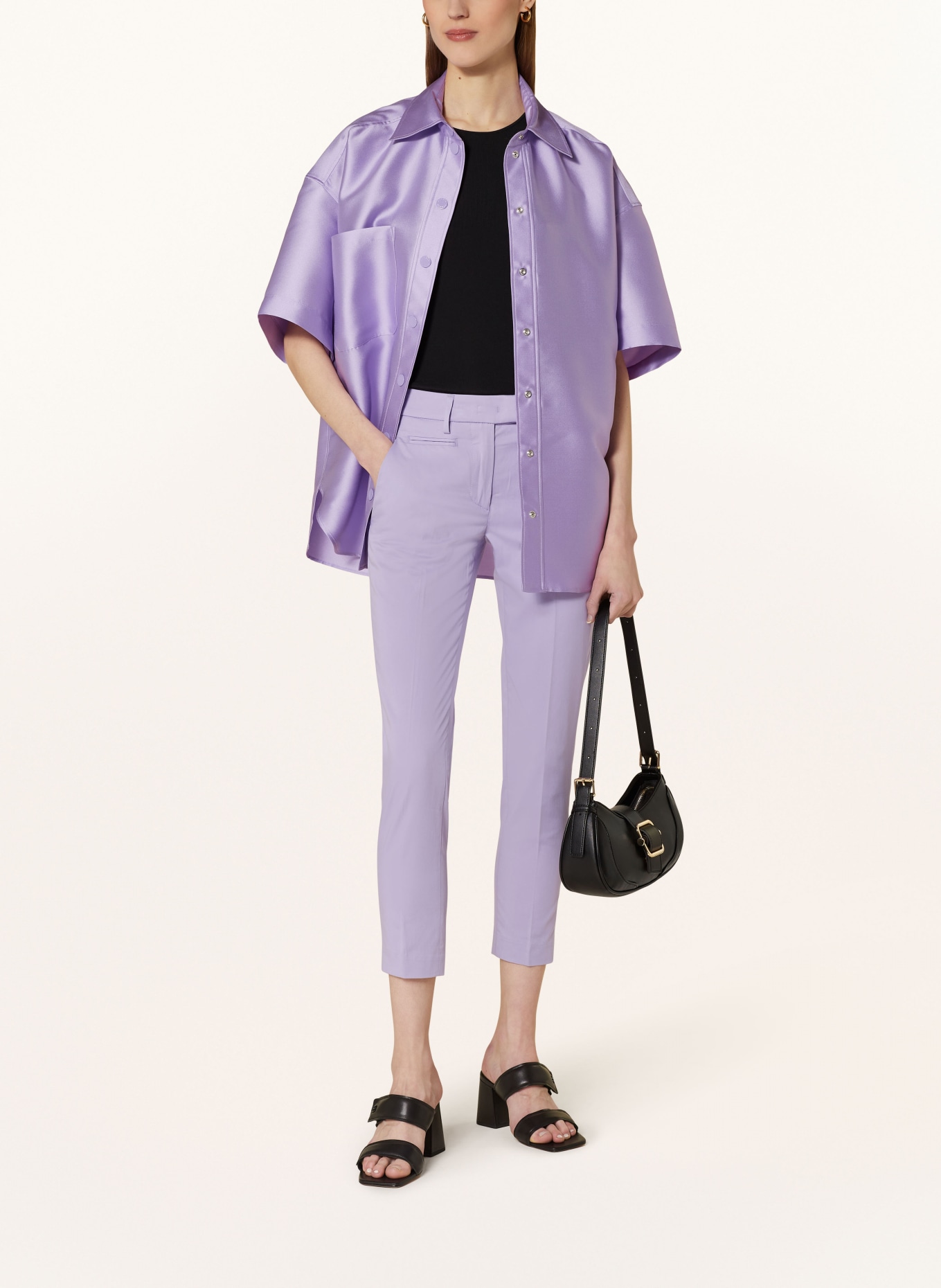 Dondup Trousers, Color: PURPLE (Image 2)