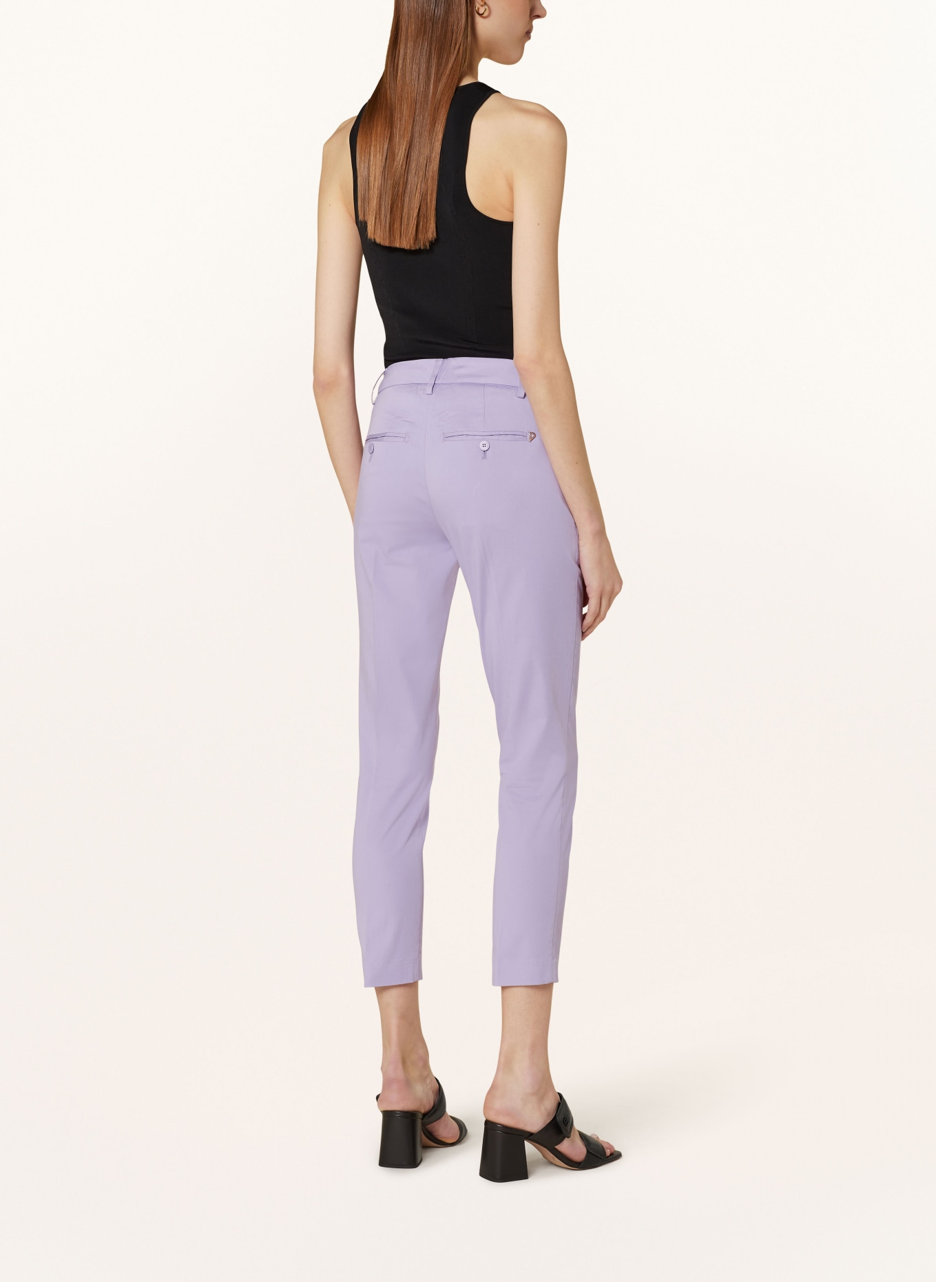 Dondup Trousers, Color: PURPLE (Image 3)