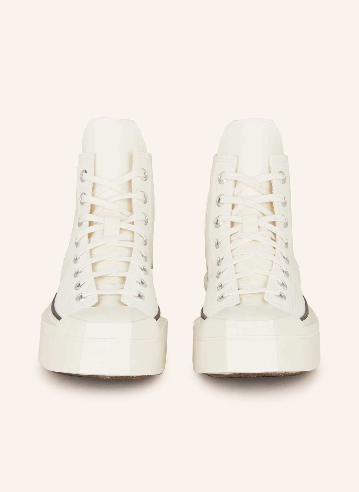 CONVERSE Sneakers CHUCK 70 DE LUXE SQUARED, Color: WHITE/ BLACK (Image 3)